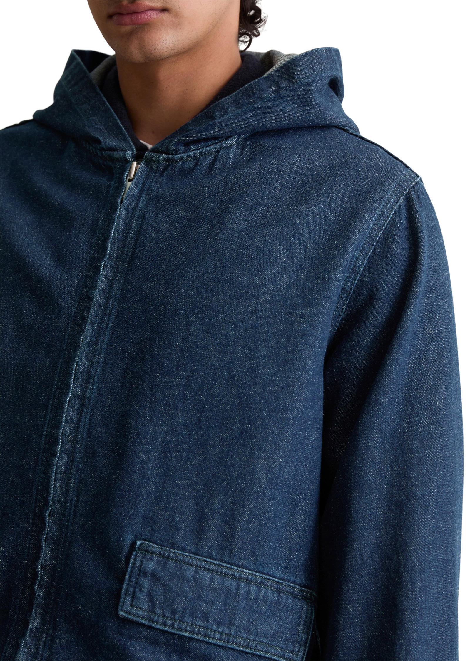 Marc O'Polo DENIM Jeansjacke »aus Denim mit europäischen Brennnesselfasern«