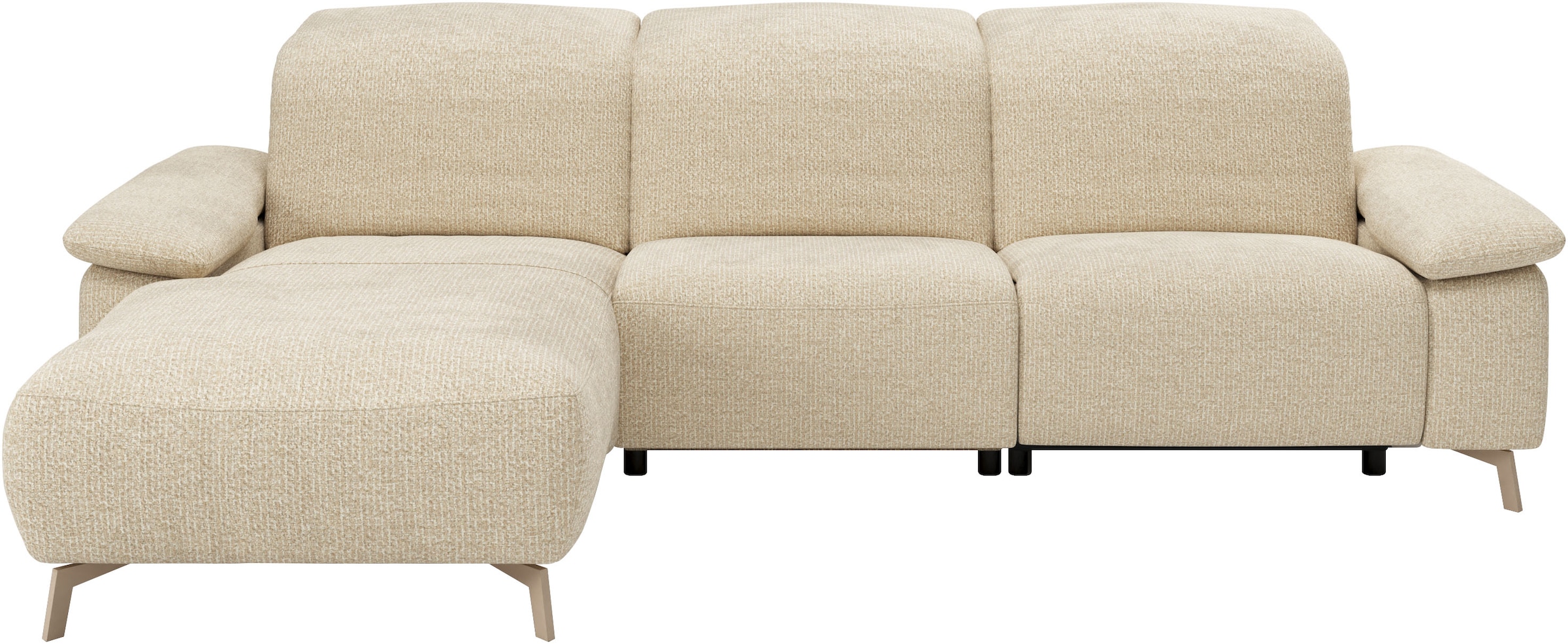 Musterring Ecksofa "MR 370, intelligenter Komfort im modernen Design" Optionale Relaxfunktion, flexible Kopfteile & klappbare Armlehnen