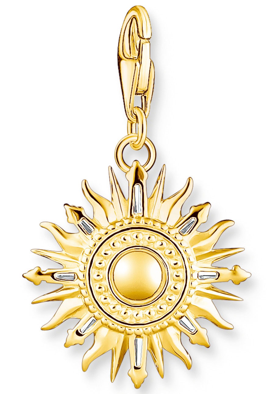 THOMAS SABO Charm-Einhänger »Sonne, 1935-488-7«, mit Glas-Keramik Stein