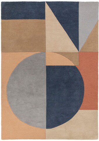 FLAIR RUGS Wollteppich »Esre« rechteckig iš 100% ...