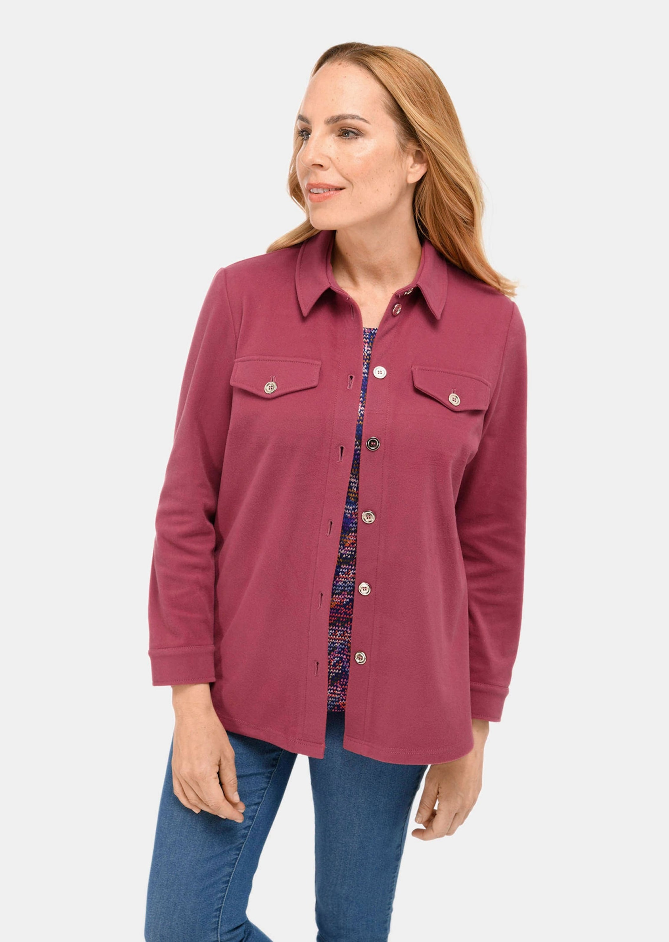 GOLDNER Kurzjacke "Kurzgröße moderne Hemdjacke in trageangenehmer Qualität" günstig online kaufen