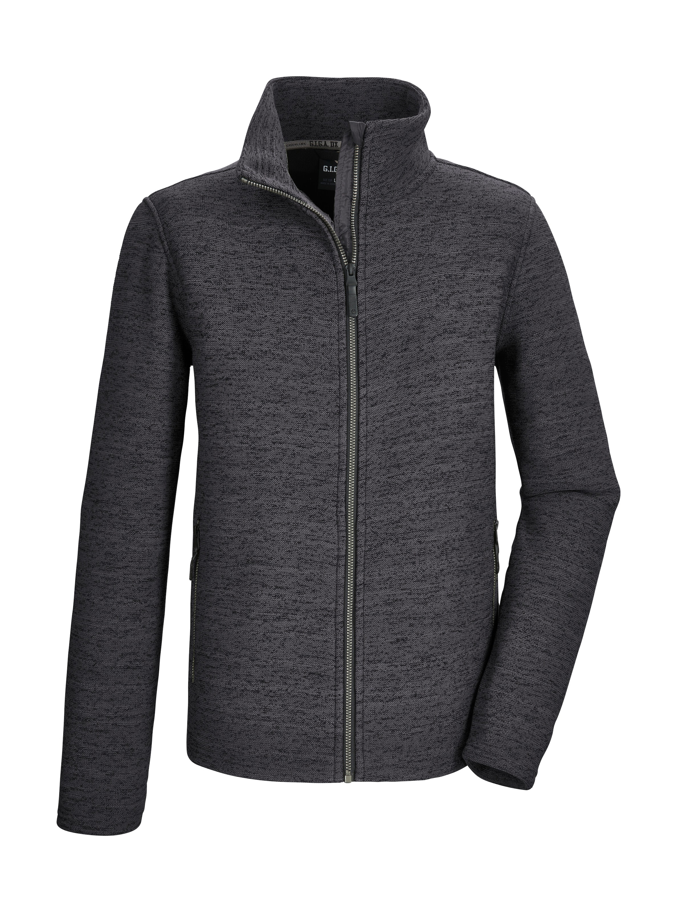 G.I.G.A. DX by killtec Fleecejacke »GW 35 MN FLC JCKT« Fleecejacke mit Stehkragen, Zipper-Taschen, Kinnschutz