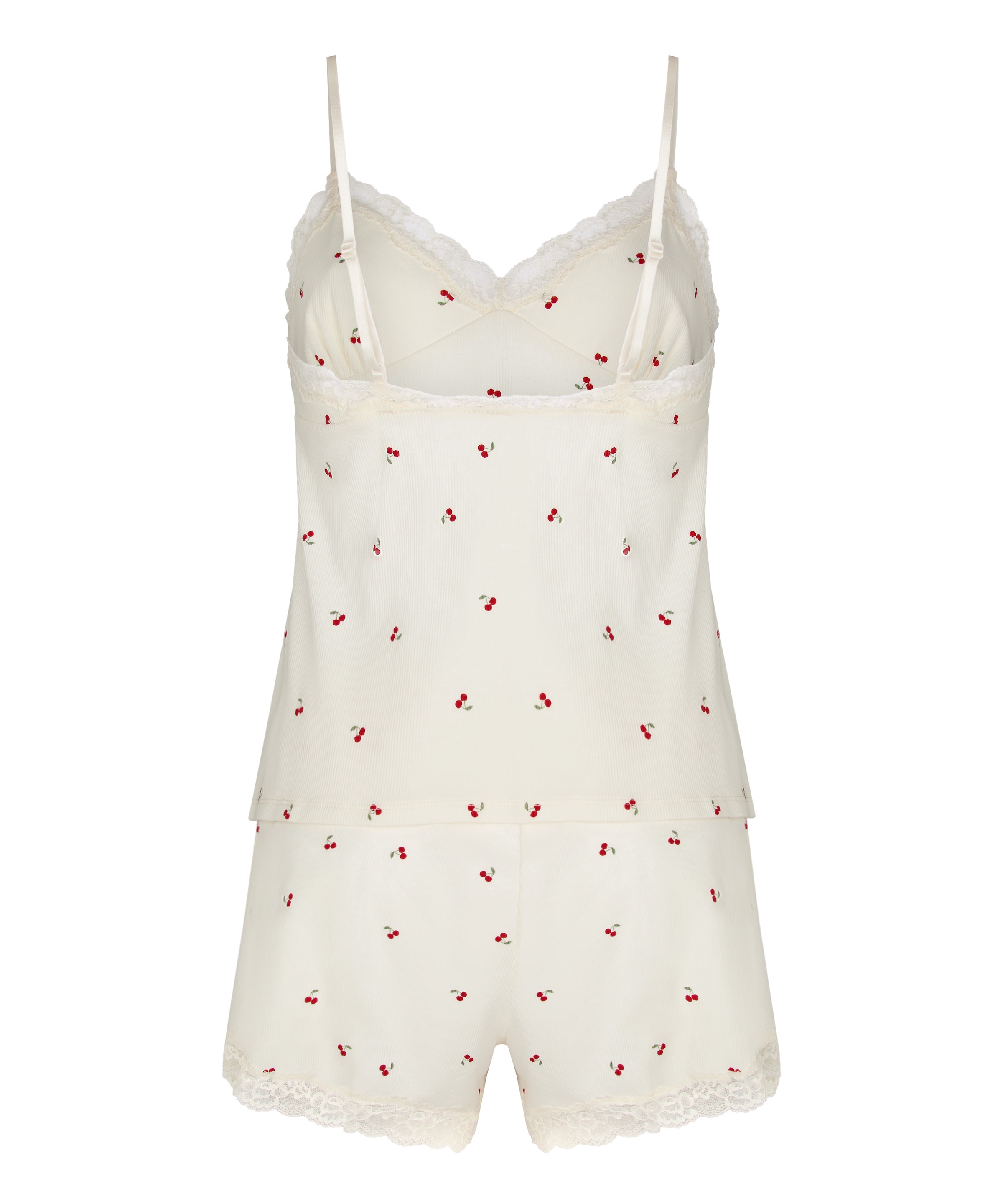 Hunkemöller Schlafanzug »Pyjama Set Jersey Lace«