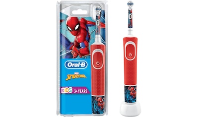 Oral B Elektrische Kinderzahnbürste »Kids Spiderman«, 1 St. Aufsteckbürsten kaufen