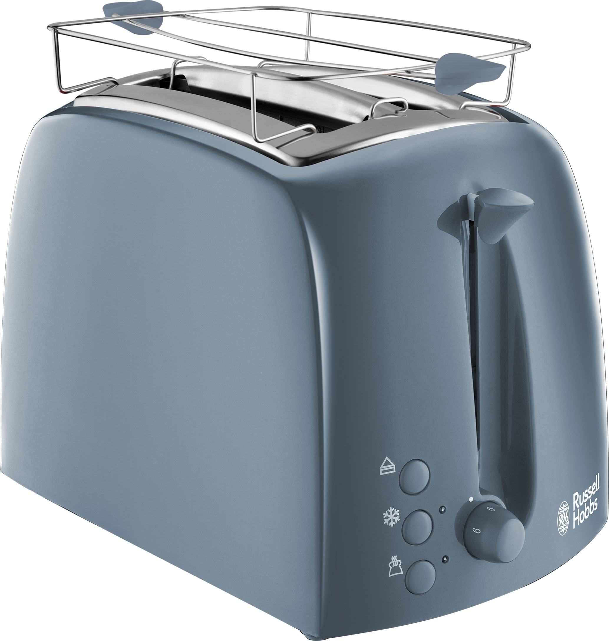 RUSSELL HOBBS Toaster »Textures Grey 21644-56« 2 kur...