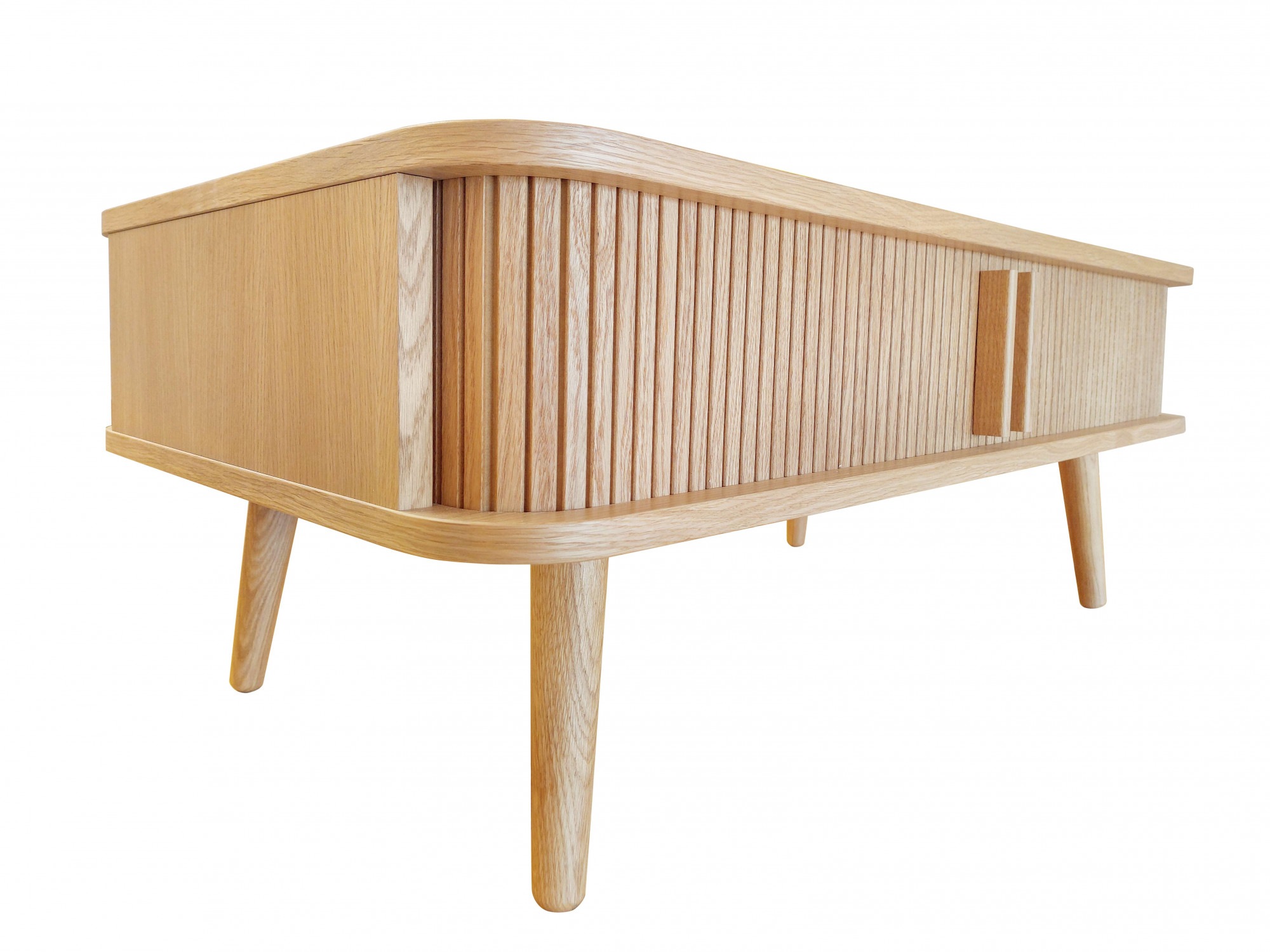Woodman Couchtisch "Rove", besonderes Design, teilmassiv, Breite 107 cm günstig online kaufen