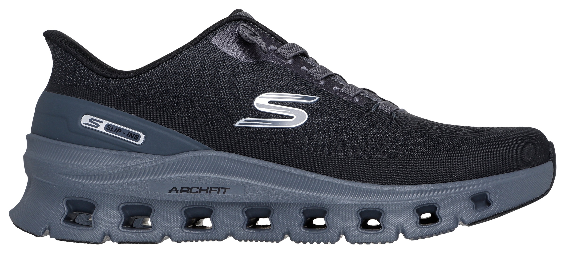Skechers Slip-On Sneaker »ARCH FIT GLIDE-STEP PRO«, Trainingsschuh, Laufschuh mit Glide-Step Sohle