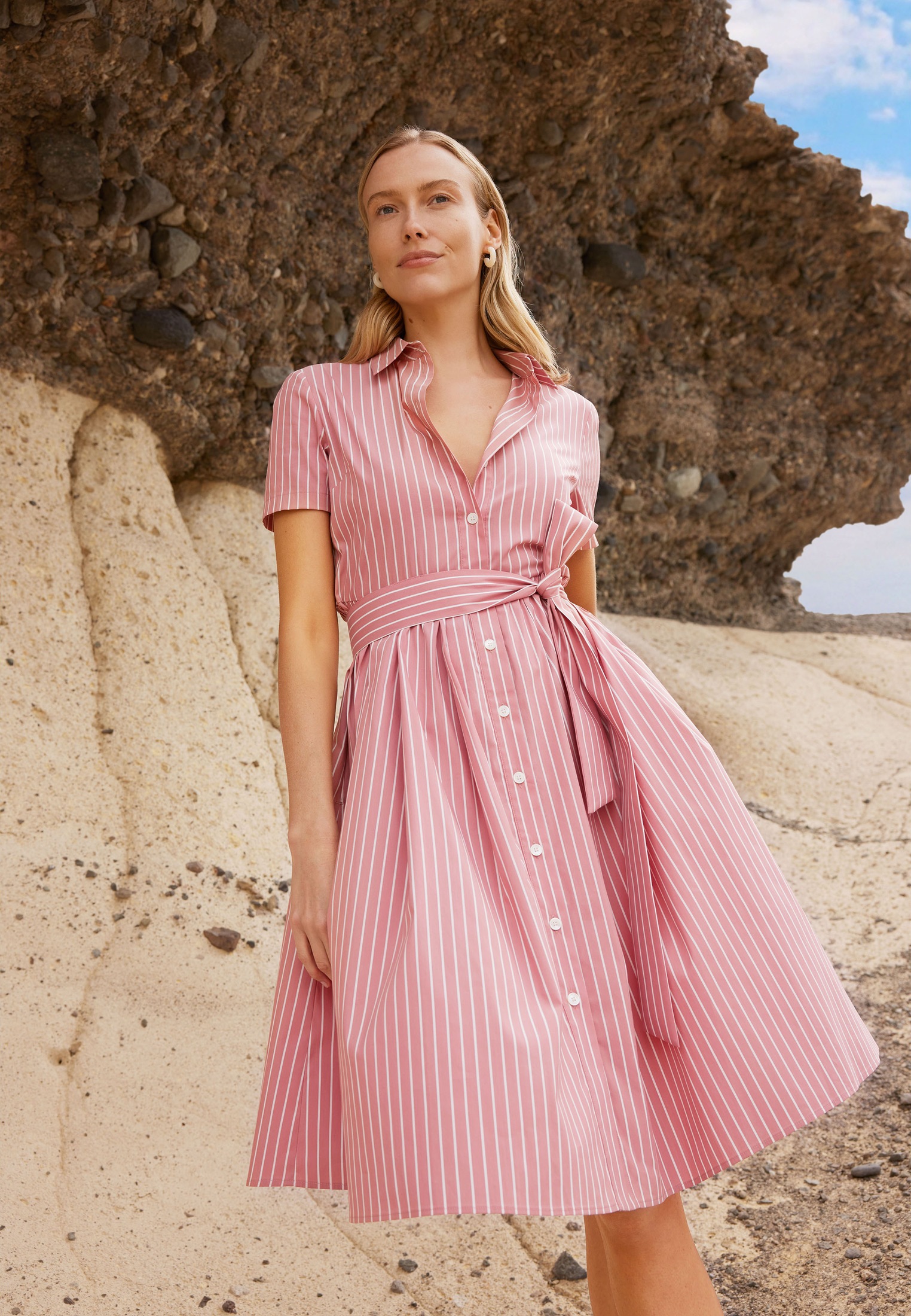 seidensticker Sommerkleid 1/1 Kragen