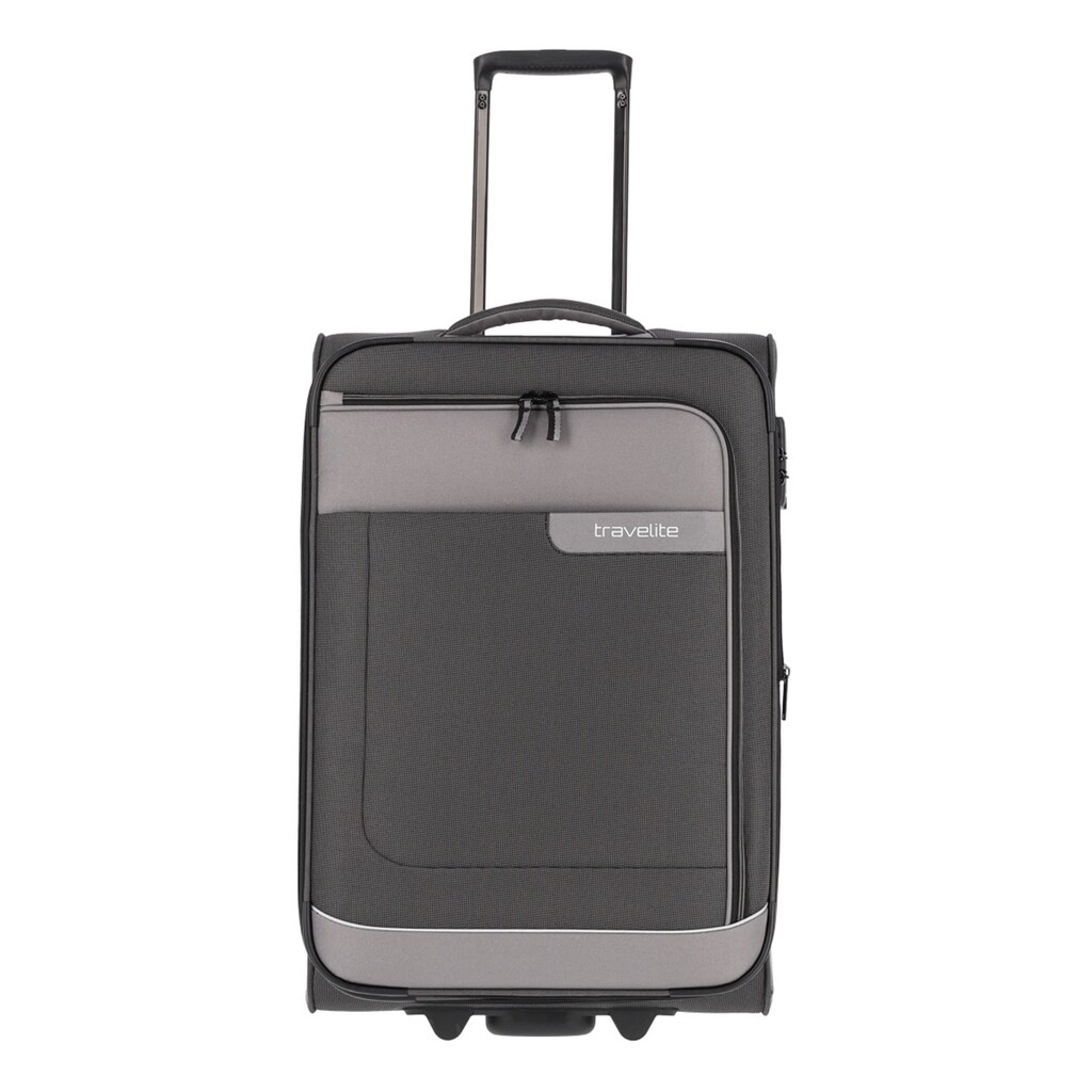 travelite Trolleyset »VIIA L/M/S, 2w«, (3 tlg.), Kofferset Reisegepäck mit erweiterbarem Volumen und TSA Schloss