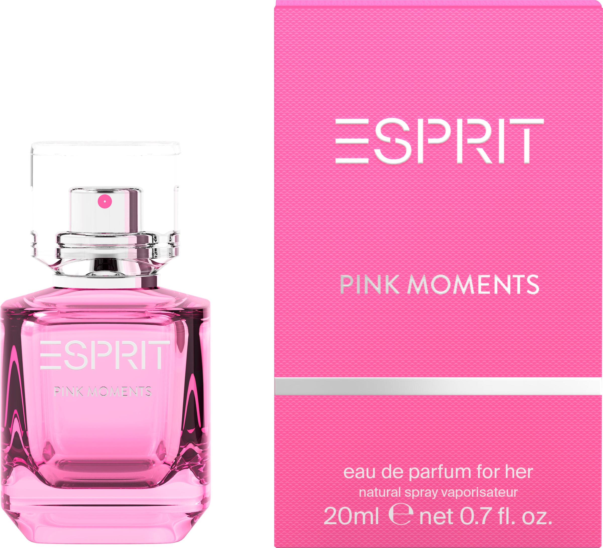 Eau de Parfum »ESPRIT PINK MOMENTS for her EdP 20ml«