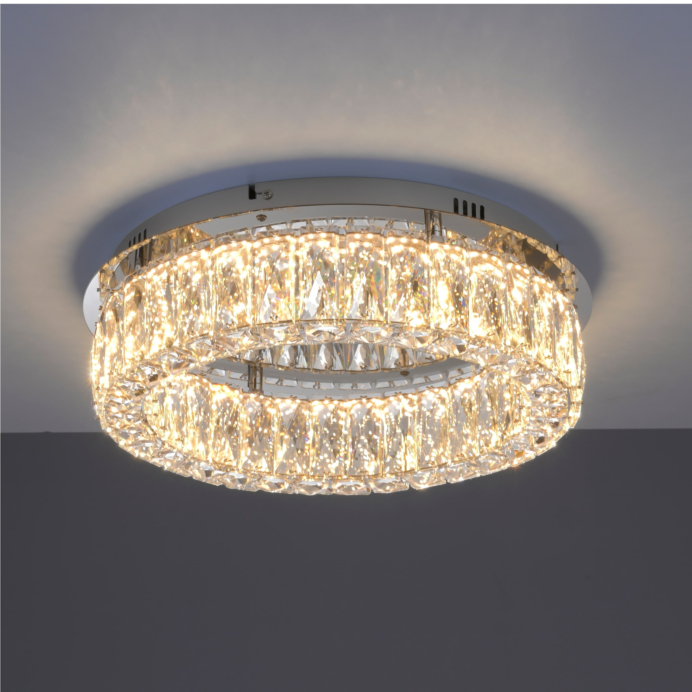 JUST LIGHT Deckenleuchte »KULUNKA«, 1 flammig, Leuchtmittel LED-Board | LED fest integriert, LED, dimmbar, Switchmo
