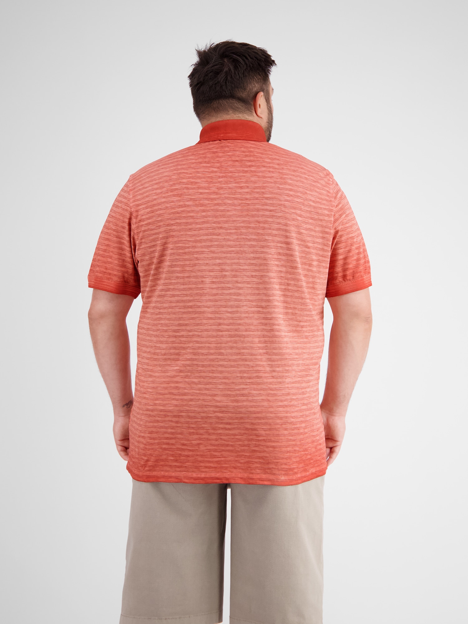 LERROS Poloshirt "LERROS Gestreiftes Poloshirt in Großen Größen" günstig online kaufen