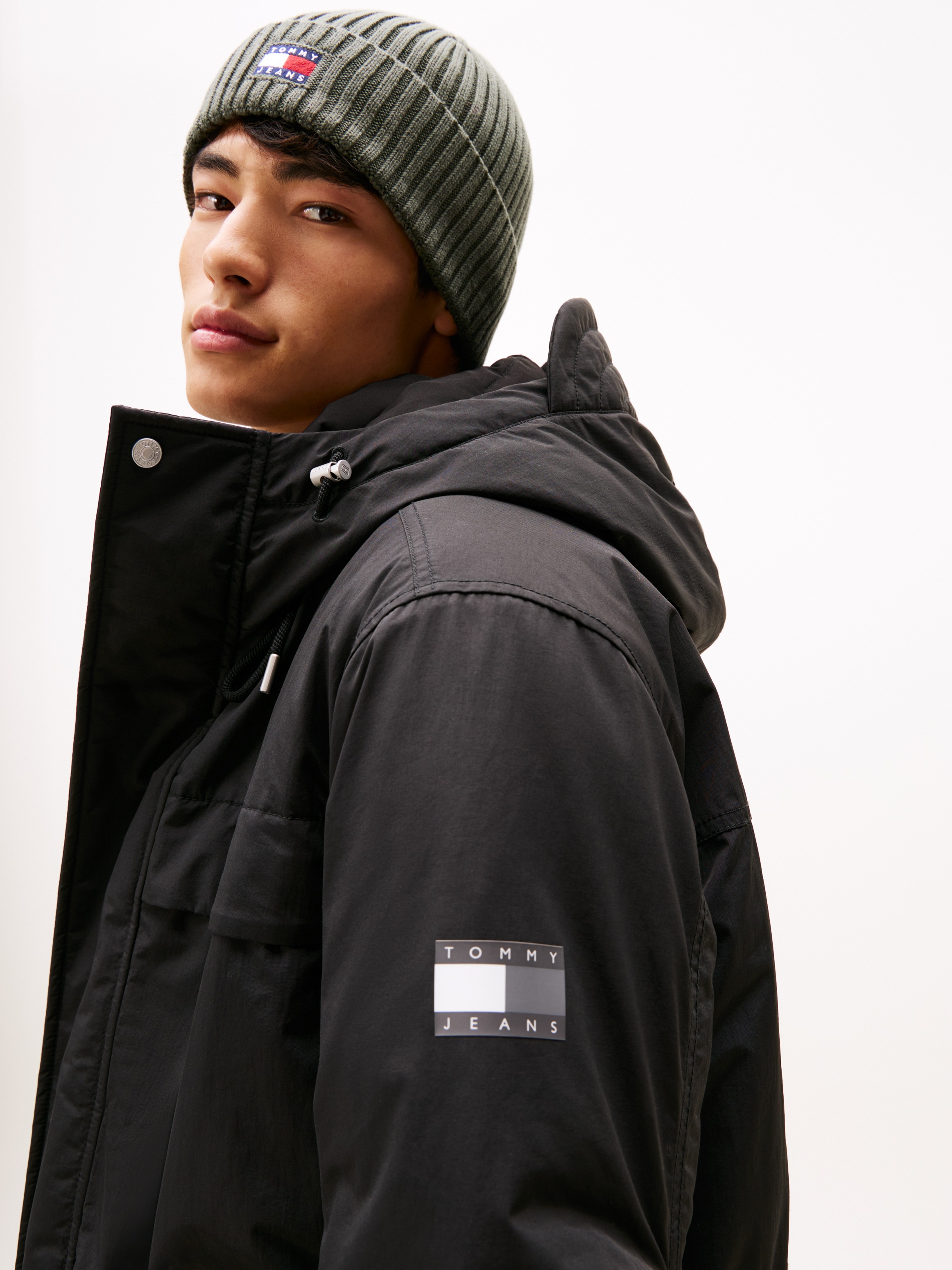 Tommy Jeans Parka "TJM CITY READY" mit Kapuze wasserabweisend, relaxed fit, günstig online kaufen
