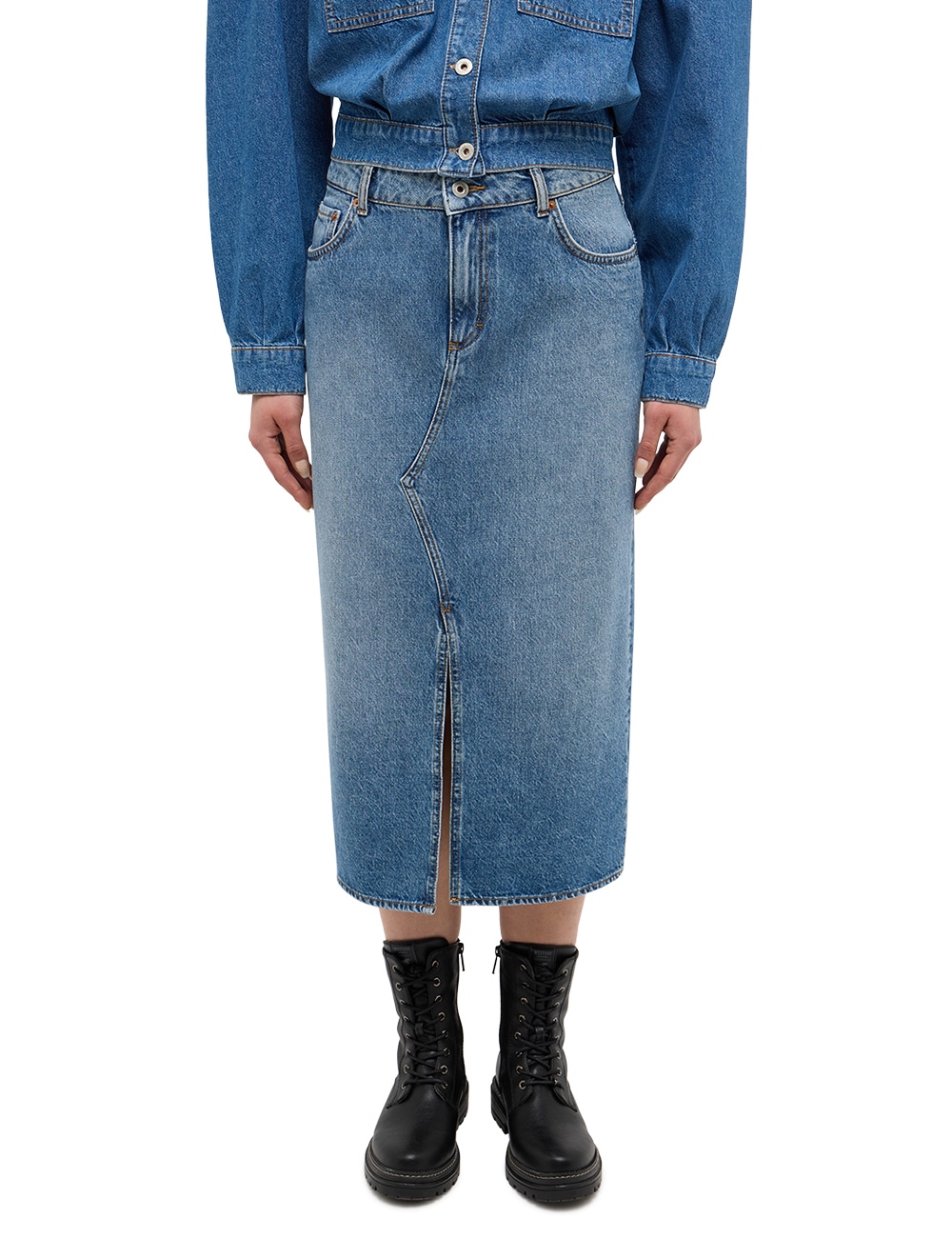 MUSTANG Maxirock "Damen Style Eureka" günstig online kaufen