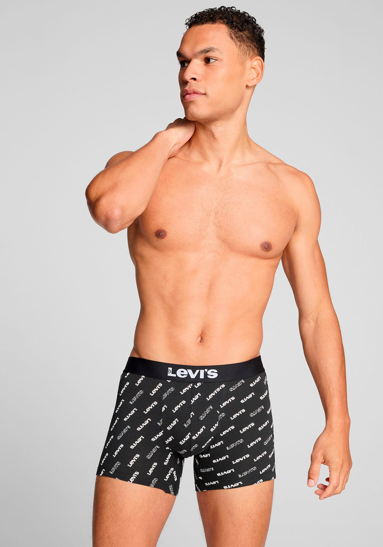 Levis Boxershorts "LEVIS MEN LOGO AOP BOXER BRIEF ORG CO 2P", mit stilvolle günstig online kaufen