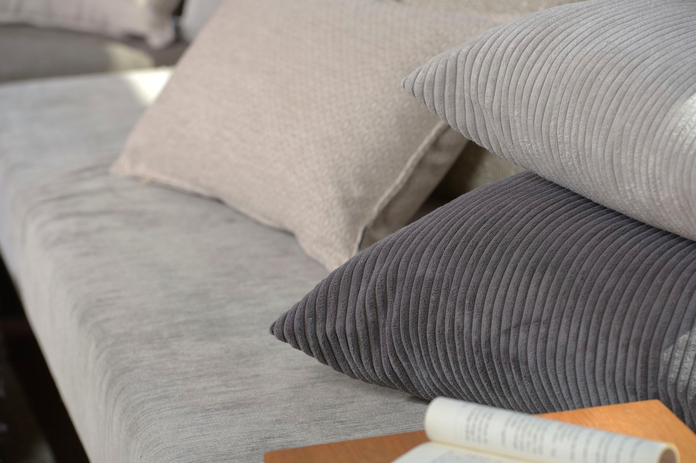 H.O.C.K. Dekokissen »Corduroy« weiches Cord