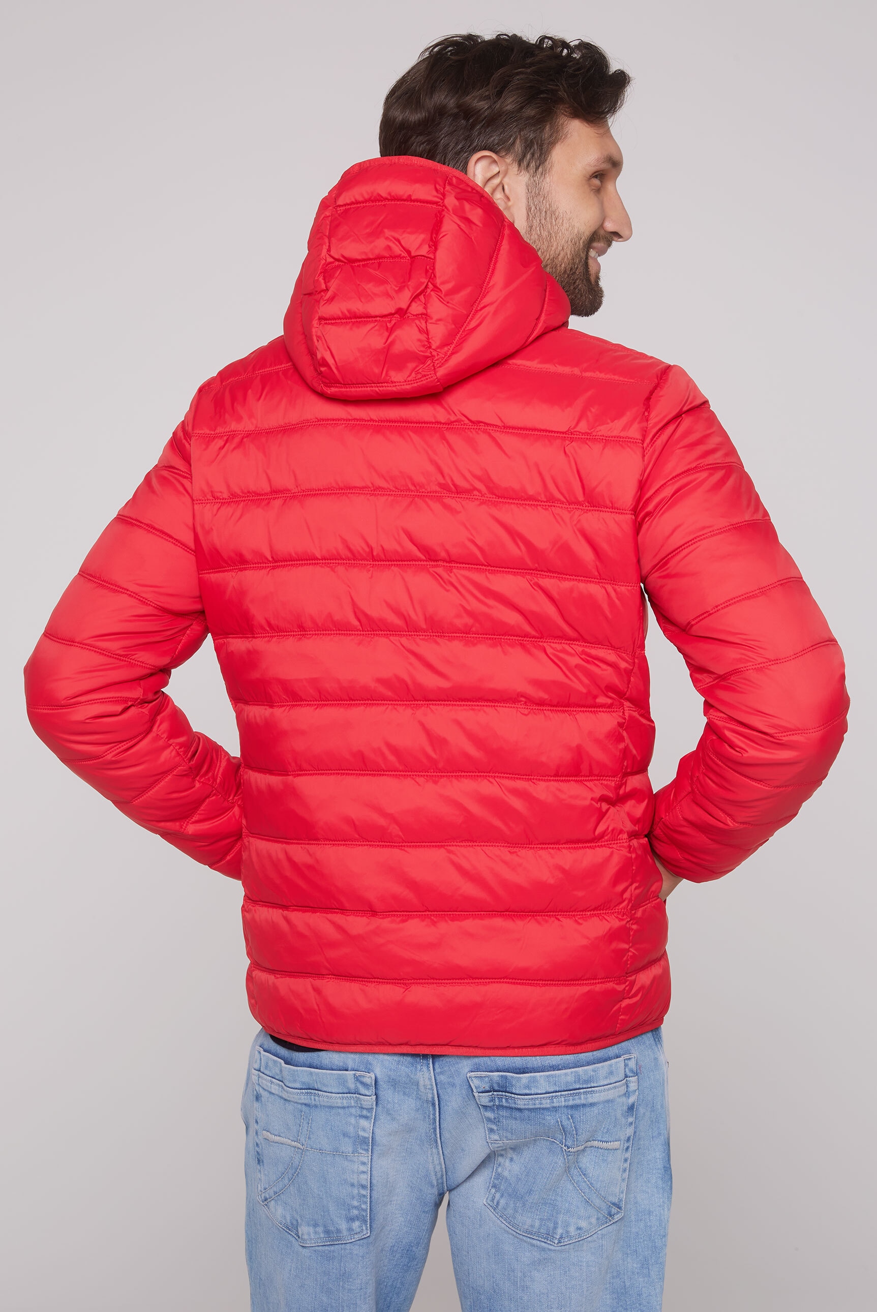 CAMP DAVID Outdoorjacke, mit Kapuze, mit Innentaschen