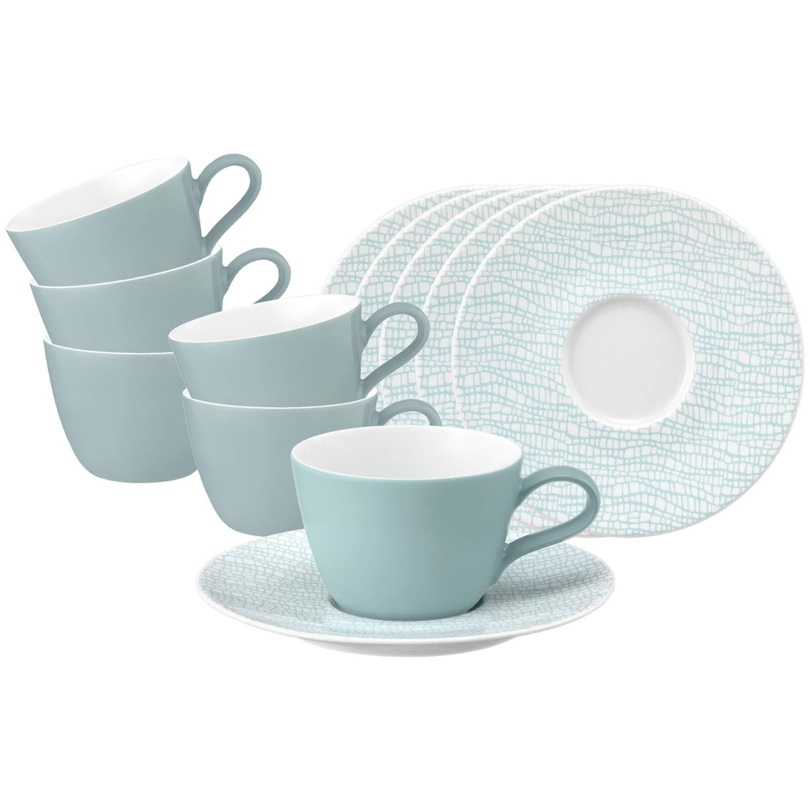 Seltmann Weiden Tasse "Kaffeetassen mit Untertassen Life Fashion 240 ml 6er günstig online kaufen