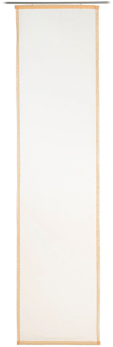 Gözze "Sambia Schiebevorhang" Paneelwagen 1 Stk. tlg. HxB: 245x60, Voilé Uni, inklusive Montagezubehör
