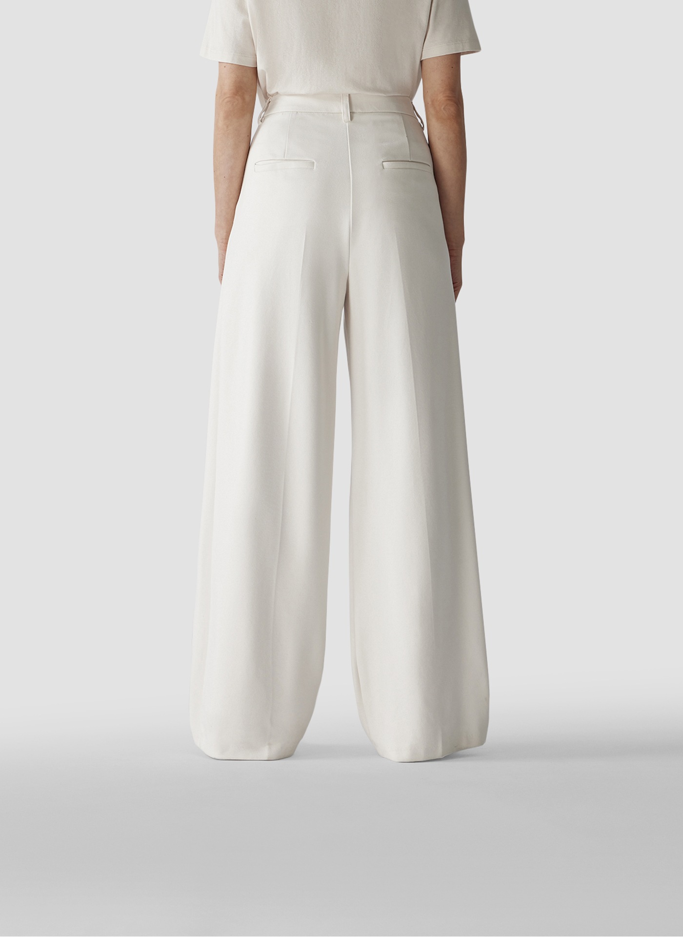 LeComte Jerseyhose »LeComte Elegante Hose mit weitem Bein«