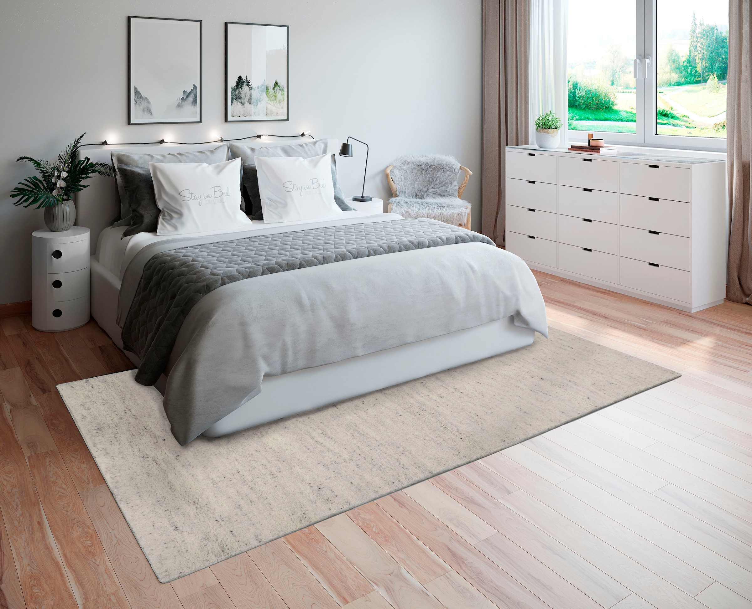 OTTO home Wollteppich "Punam" rechteckig 28 mm Höhe echter Berber aus Marok günstig online kaufen