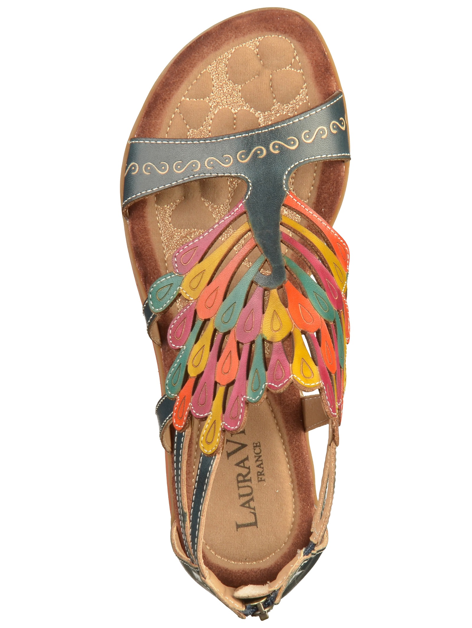 LAURA VITA Riemchensandale »LAURA VITA Sandalen Leder«