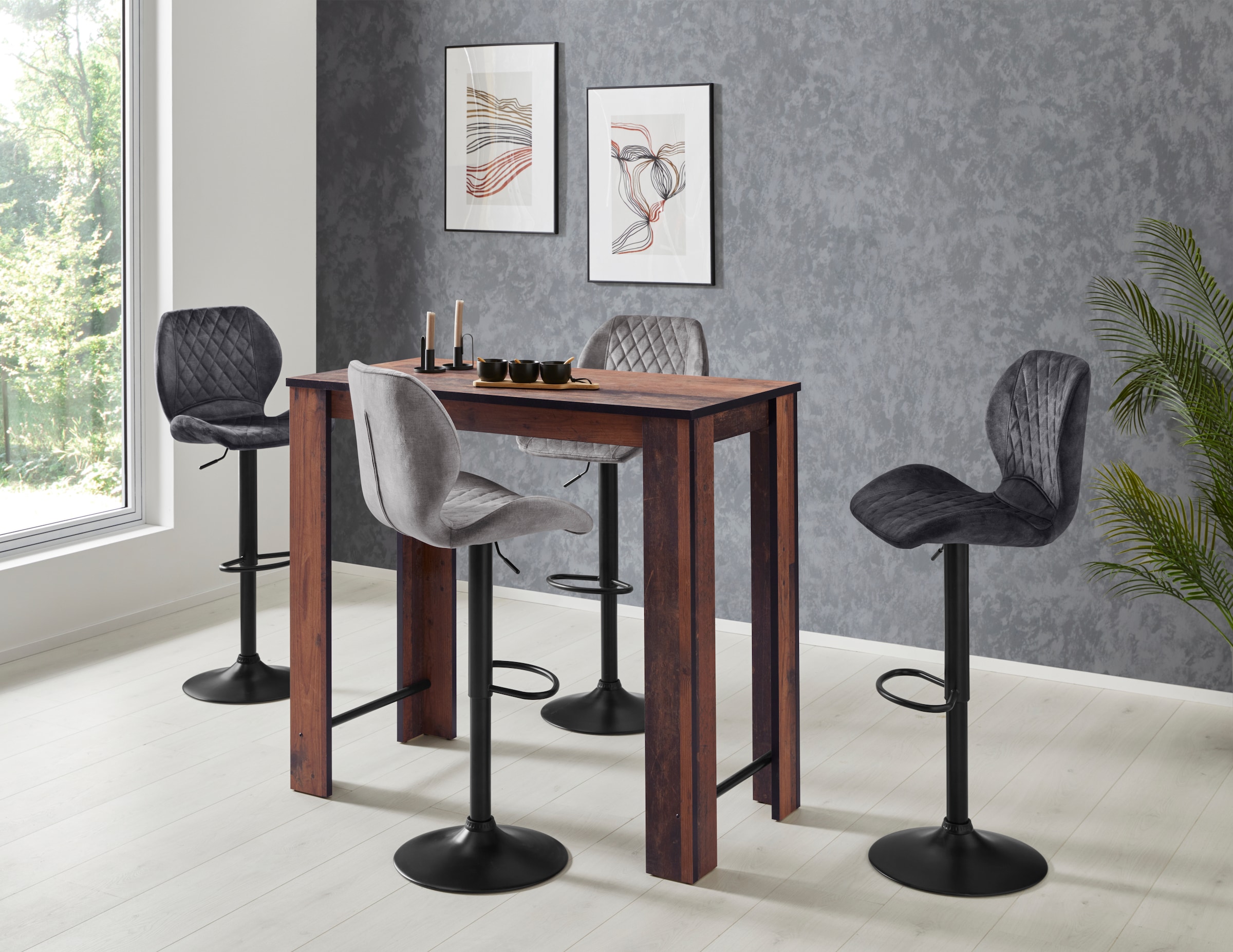 HELA Barhocker "Sonja" 2 Stk. tlg. 2 Stück günstig online kaufen