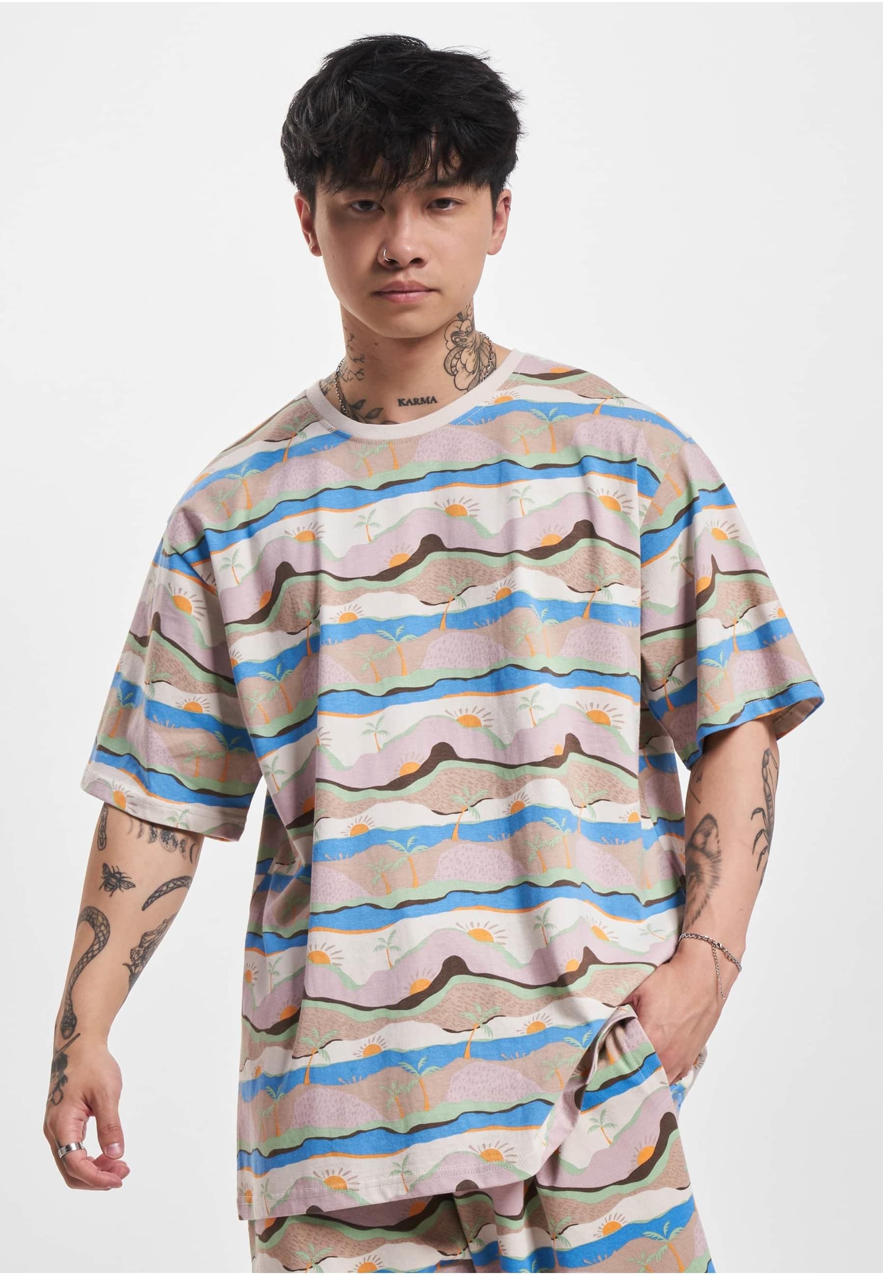 Just Rhyse T-Shirt »Just Rhyse Herren Just Rhyse Tshirt Sunrise«, (1 tlg.)