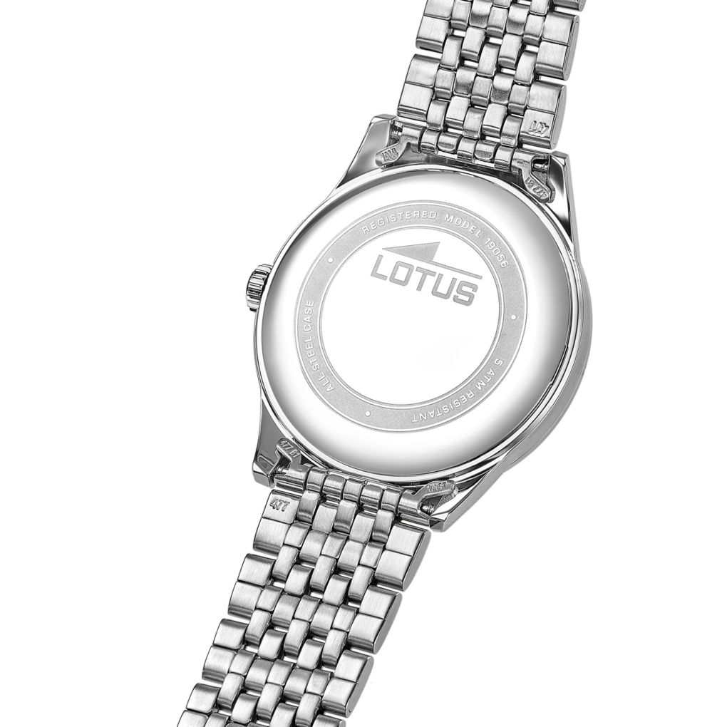 Lotus Quarzuhr »Classic Steel« Armbanduhr, Damenuhr, Herrenuhr, Edelstahlarmband, analog