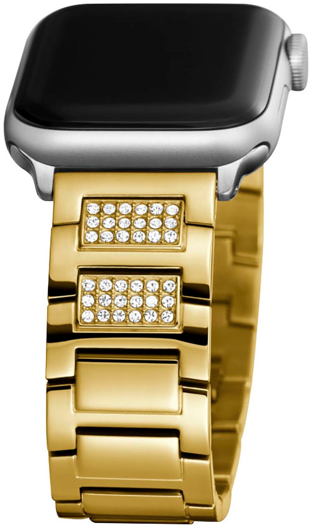 Guess Smartwatch-Armband »Apple Strap«, Wechselarmband, Ersatzband, Edelstahl, passend für die Apple Watch