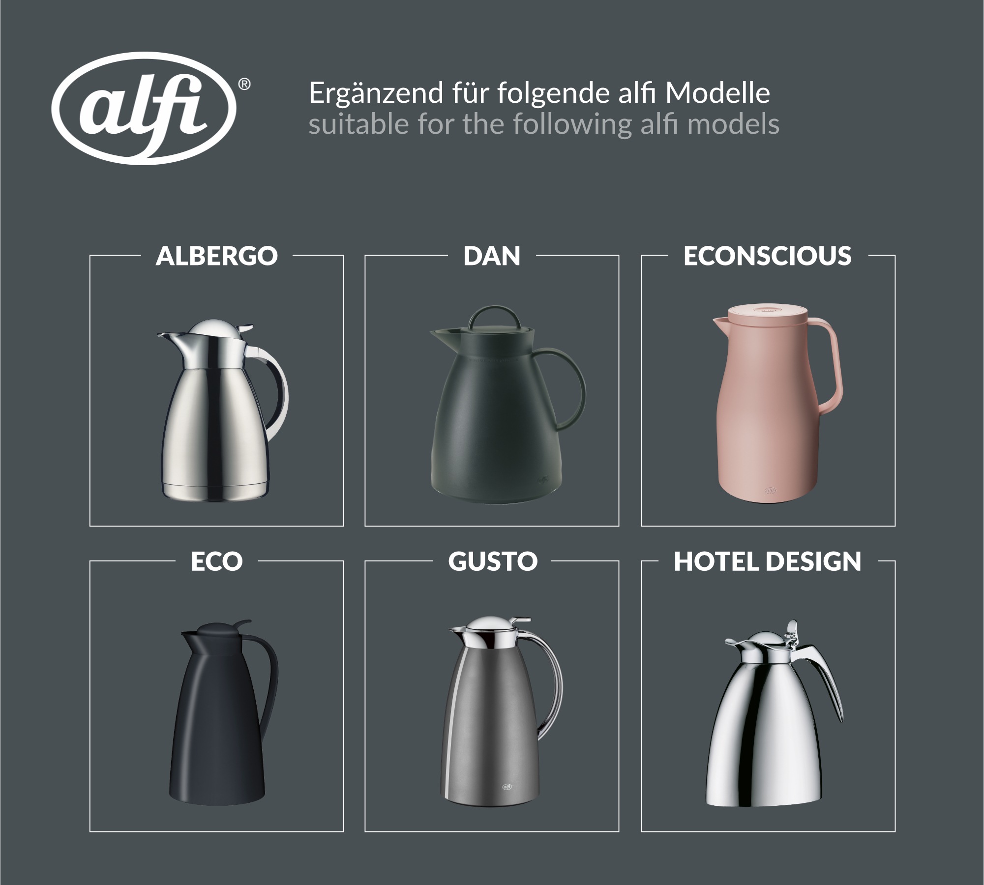 Alfi Teesieb »AROMA TEA Teefilter graphite« mit abnehmbarem Boden und Abtropfschale