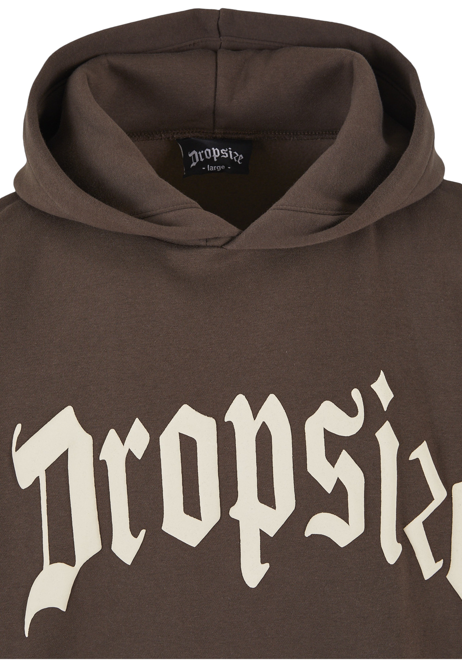 Dropsize Kapuzenpullover »Dropsize Herren Heavy Oversize V2 Puffer Print Hoodie« 1 Stk.