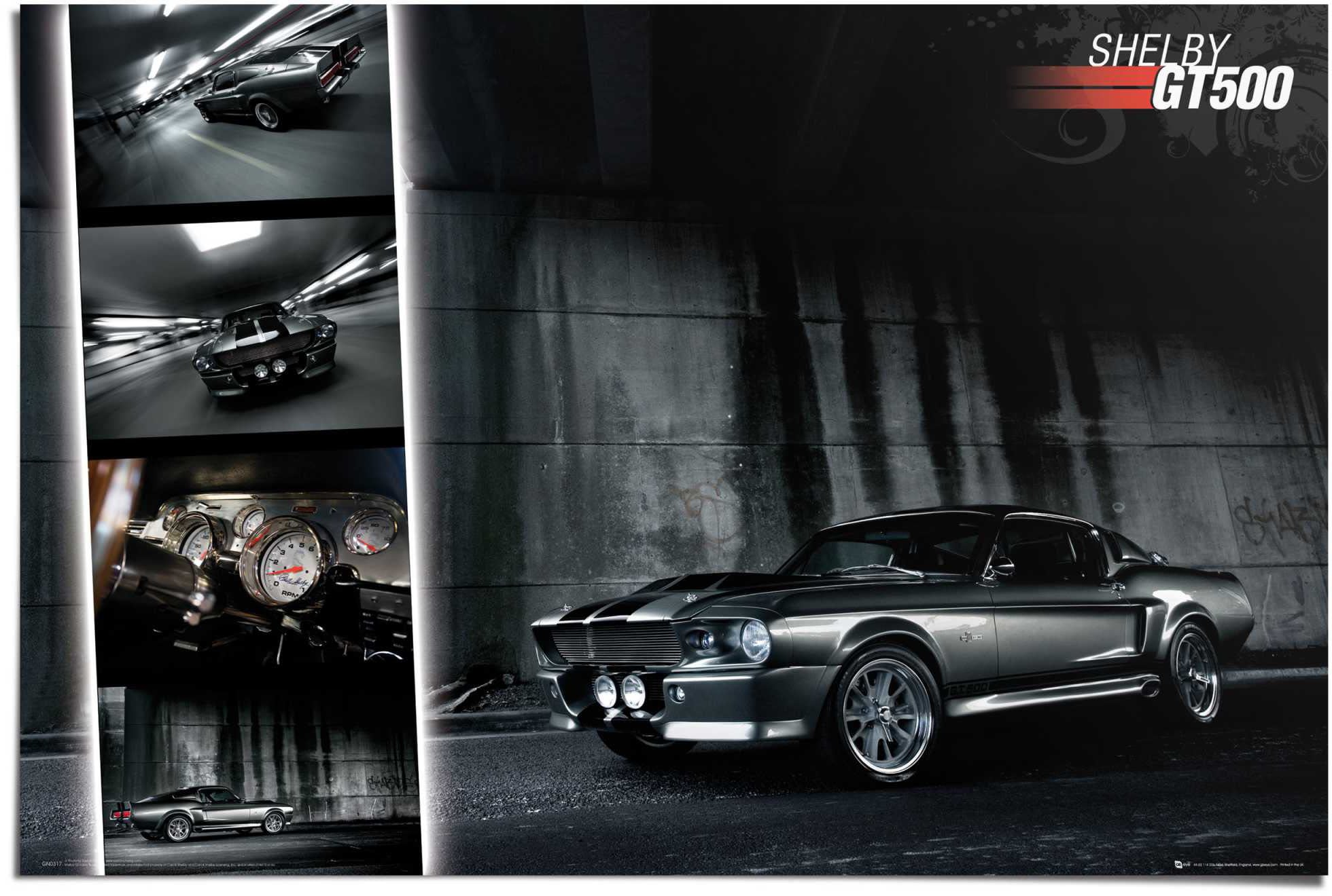 Poster »Ford Easton Mustang GT500«, (1 St.)