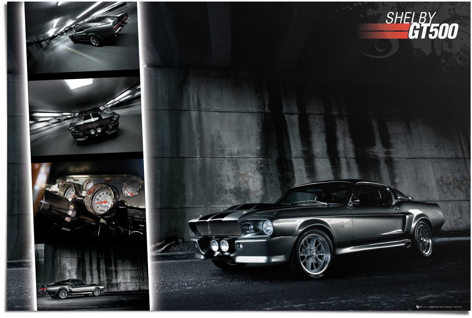 Reinders Poster "Ford Easton Mustang GT500" 1 Stk. tlg. günstig online kaufen