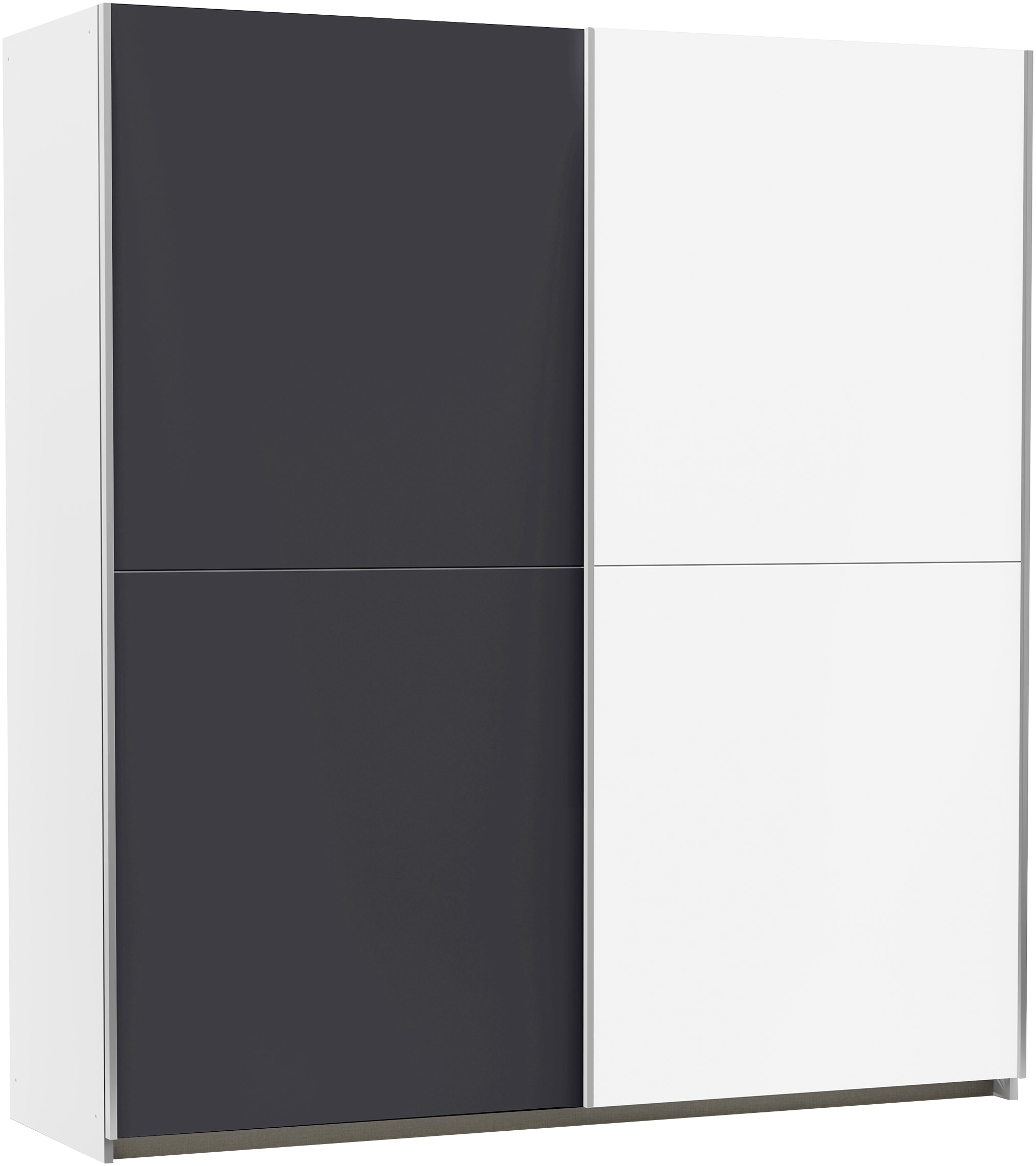rauch Schwebetürenschrank "Kleiderschrank Schrank Garderobe Wäscheschrank SATURN" 3 verschiedene Ausstattungen BASIC/CLASSIC/PREMIUM (inkl. SOFT-CLOSE), zeitlose Farbkombinationen, B/H/T: 175/191/59 cm MADE IN GERMANY