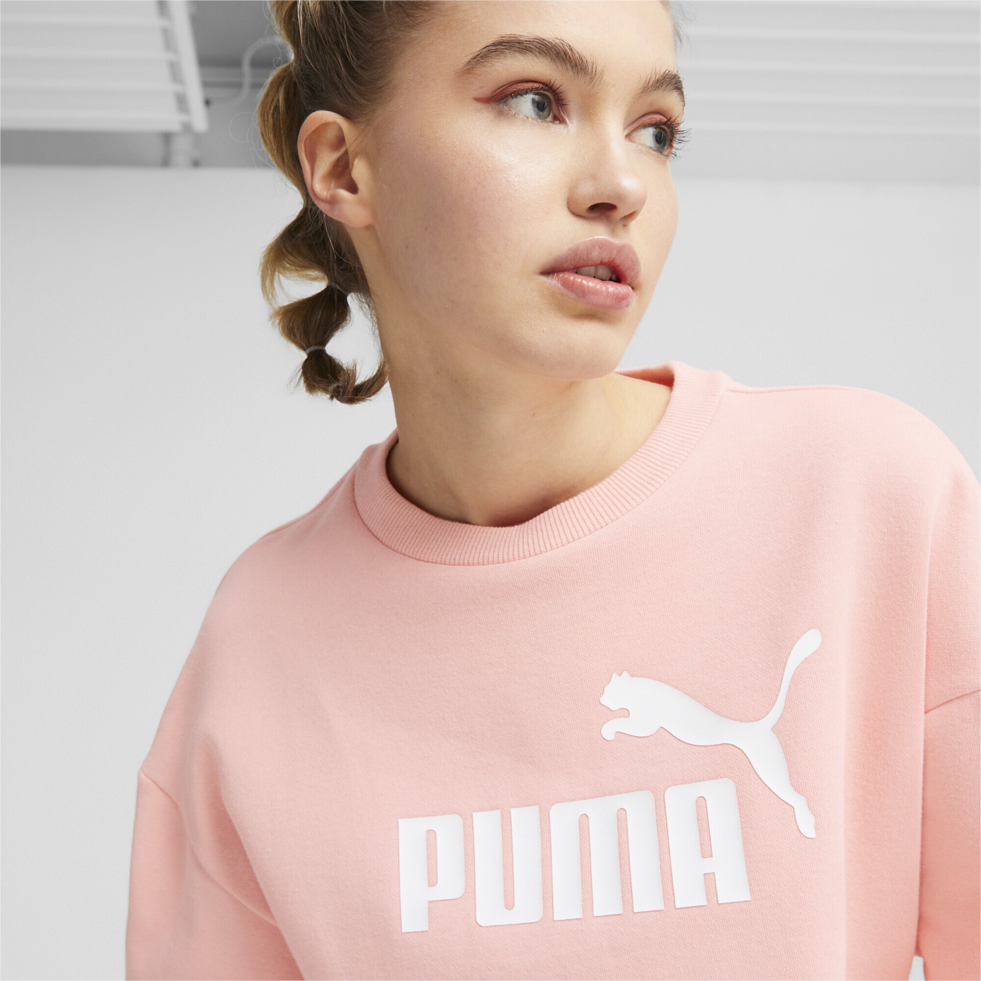 PUMA Sweatkleid »ESS+ Crew Kleid Damen« online kaufen | BAUR