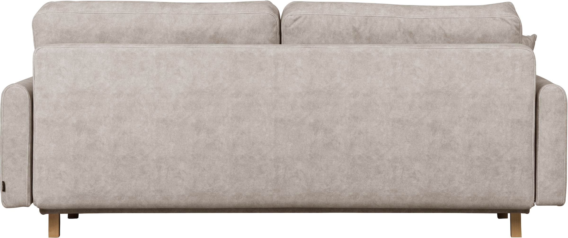 Home affaire 3-Sitzer »TRIPLO optionale Schlafsofa mit Bettkasten, Maße B/T/H: 215/100/89 cm«, Wahlweise Bettfunktion - Liegefläche 145x191 cm, Rücken-, Zierkissen
