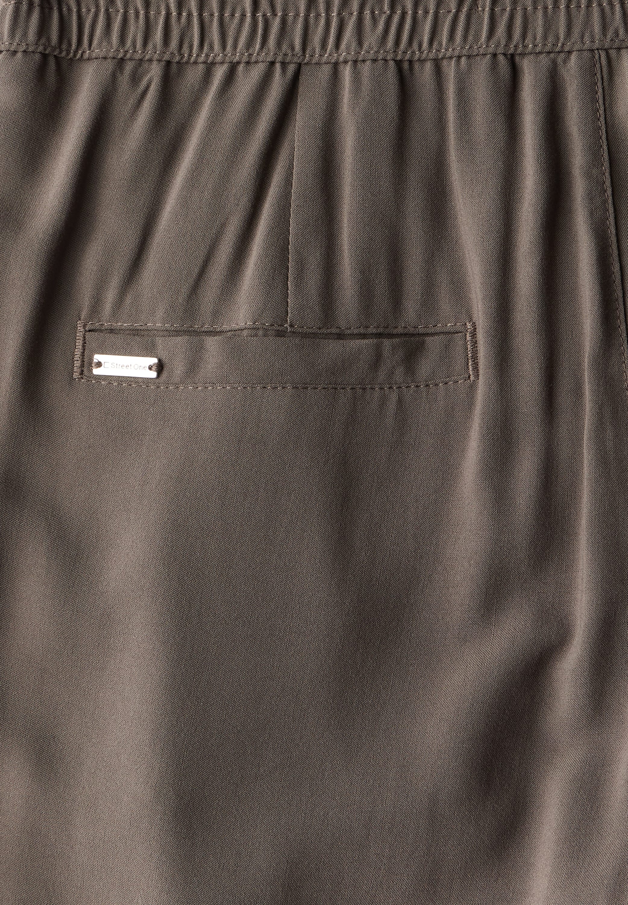 STREET ONE Stoffhose »Style Emee«, mit elastischem Bund mit Tunnelzug
