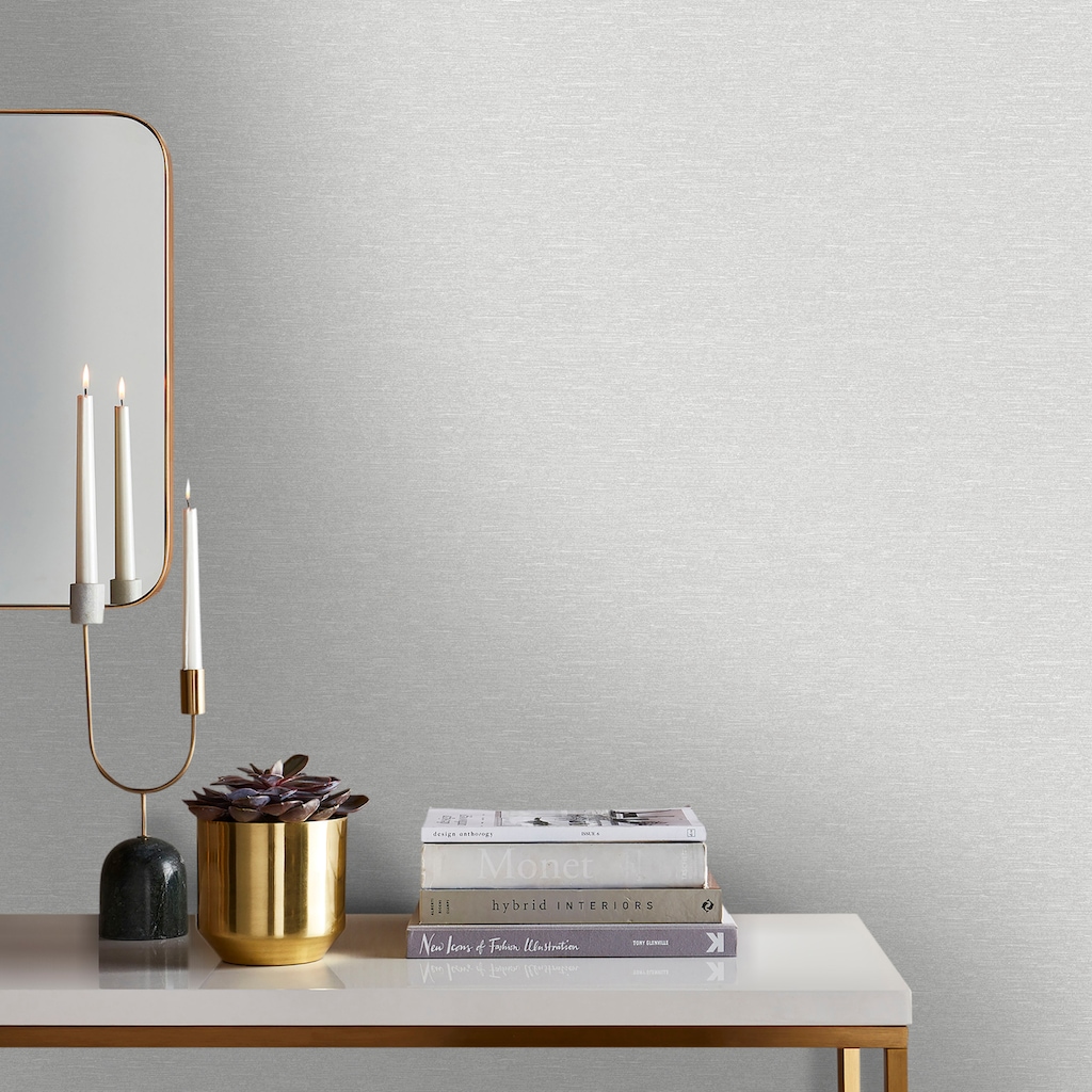 Wohnen Pantone Farben 2021 WOW Vliestapete »WOW Field Grau Vliestapete«, unifarben mit Farbeinsätzen, WOW Field Grau Vliestapete Wohnen Pantone Farben 2021 WOW Vliestapete »WOW Field Grau Vliestapete«, unifarben mit Farbeinsätzen, WOW Field Grau Vliestapete