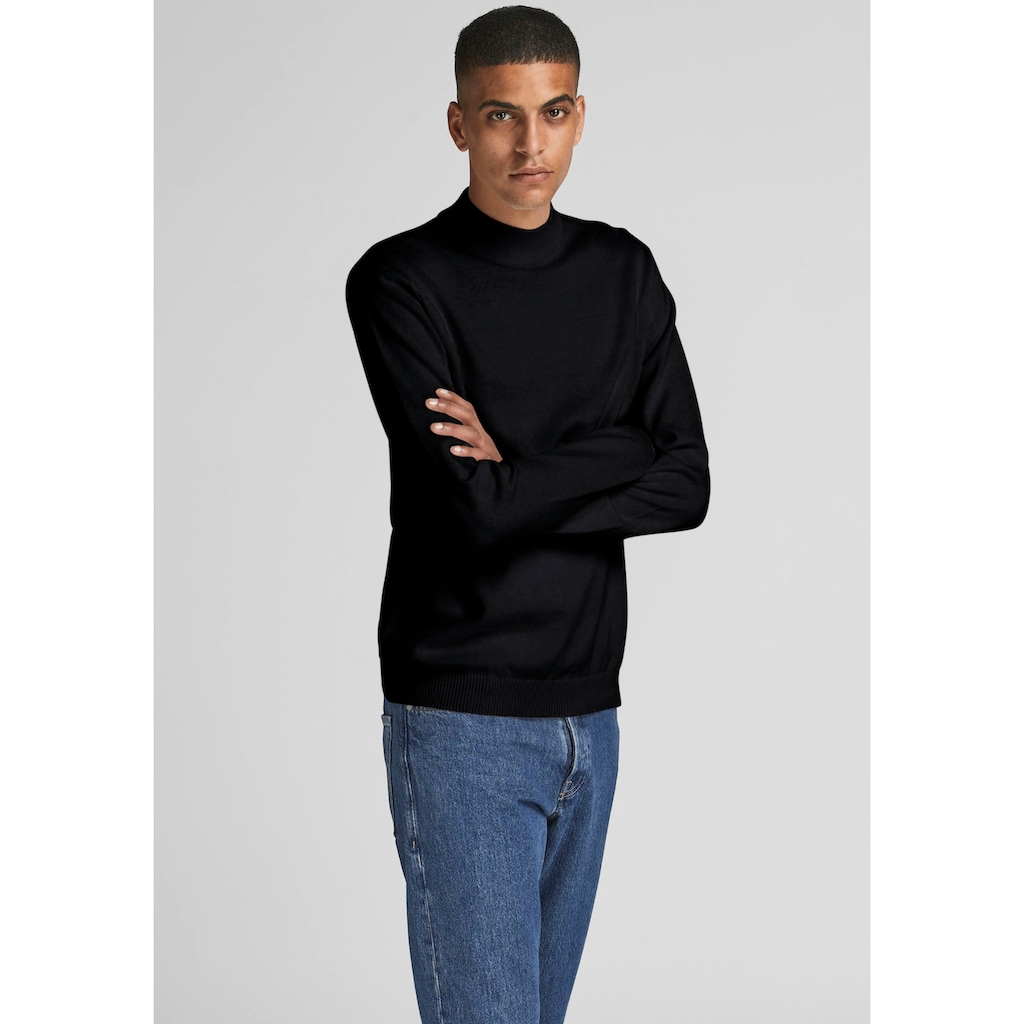 Jack & Jones Rundhalspullover »BASIC KNIT MOCK NECK«