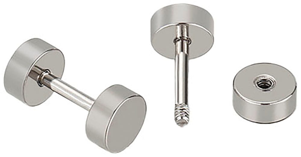 Firetti Ohrstecker-Set »Multipack Schmuck Geschenk Edelstahl Ohrschmuck Ohrringe«, (Set, 6 tlg.), Made in Germany
