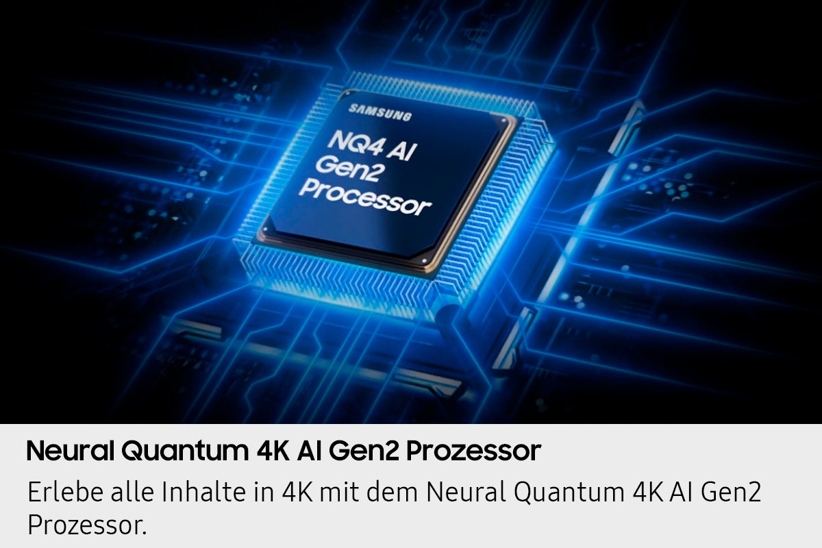Samsung QLED-Fernseher »GQ85QN85FAU«, 4K Ultra HD, Smart-TV, NQ HDR+, 4K AI Upscaling, Dolby Atmos & AI Sound, Gaming bis zu 144Hz