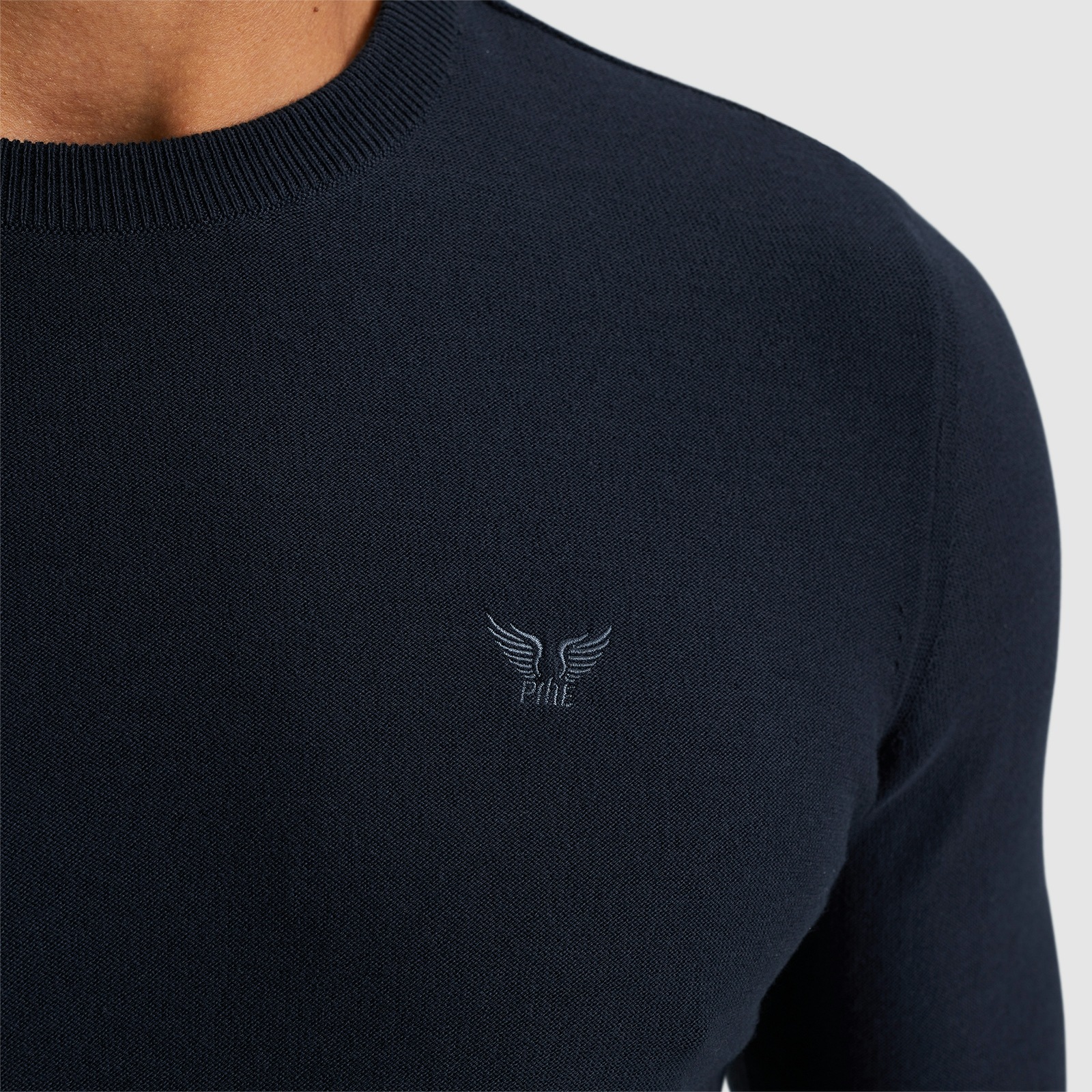PME LEGEND Strickpullover, mit Logostickerei