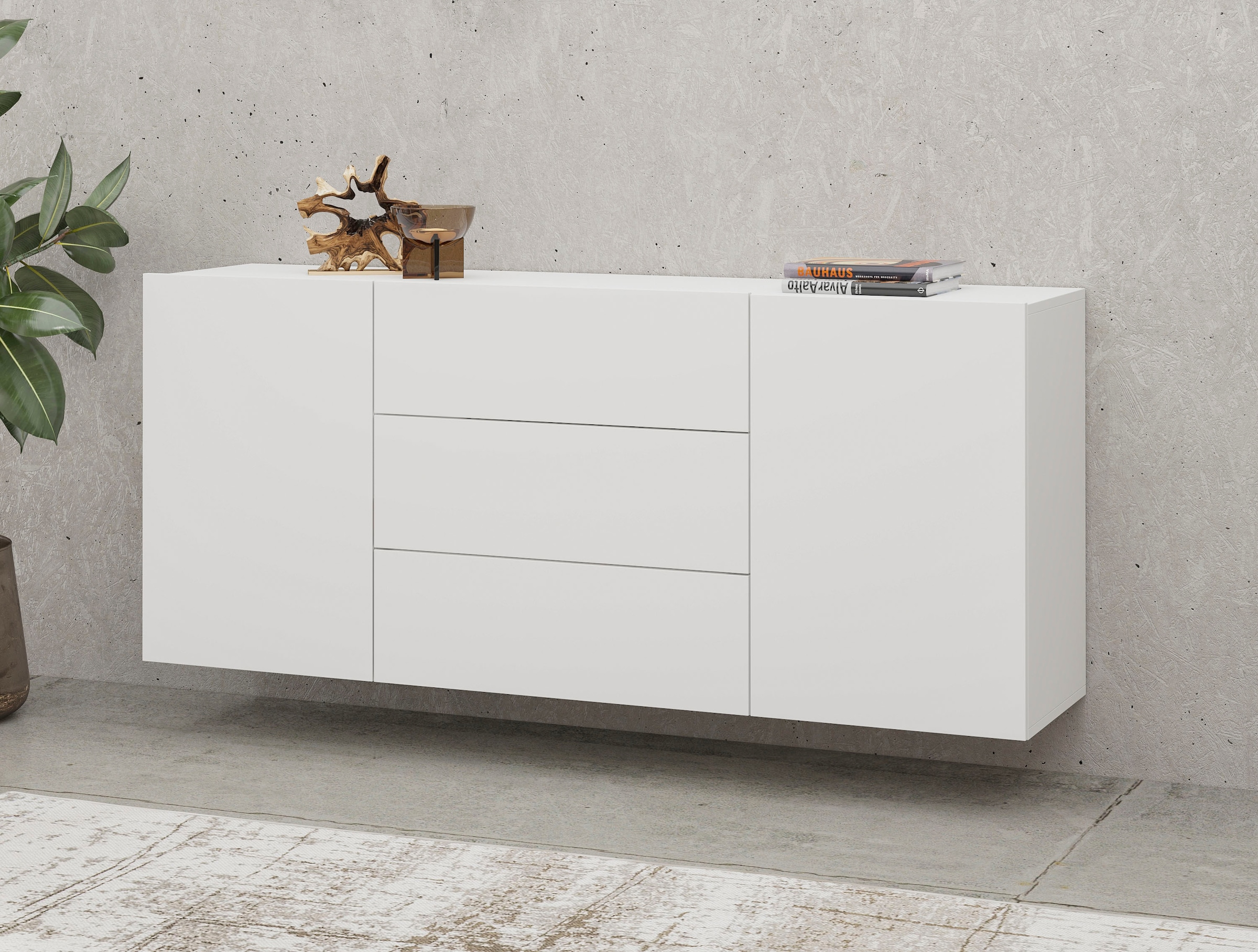 INOSIGN Sideboard "Ava, Breite 140 cm, hängend und stehend montierbar", mod günstig online kaufen