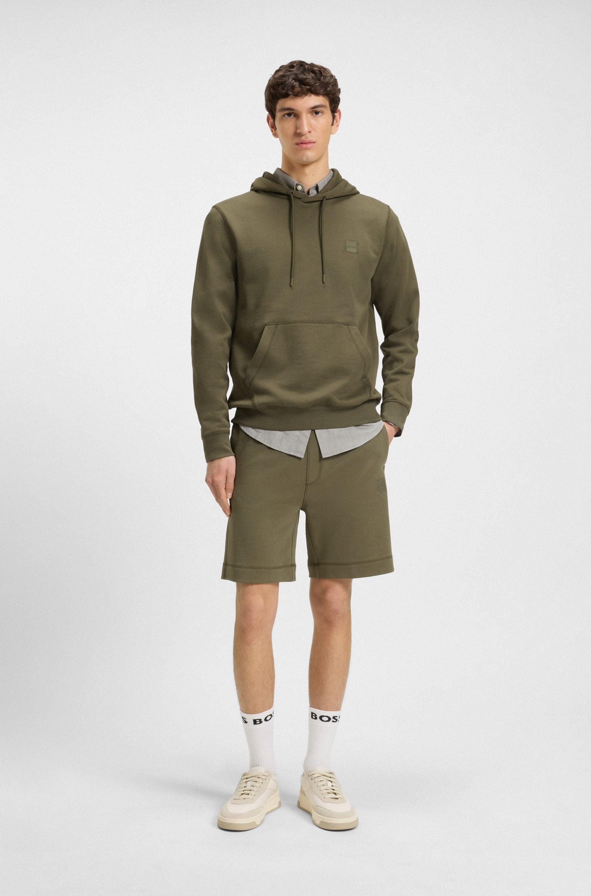 BOSS ORANGE Sweatshorts »Sewalk«, mit BOSS Markenlabel