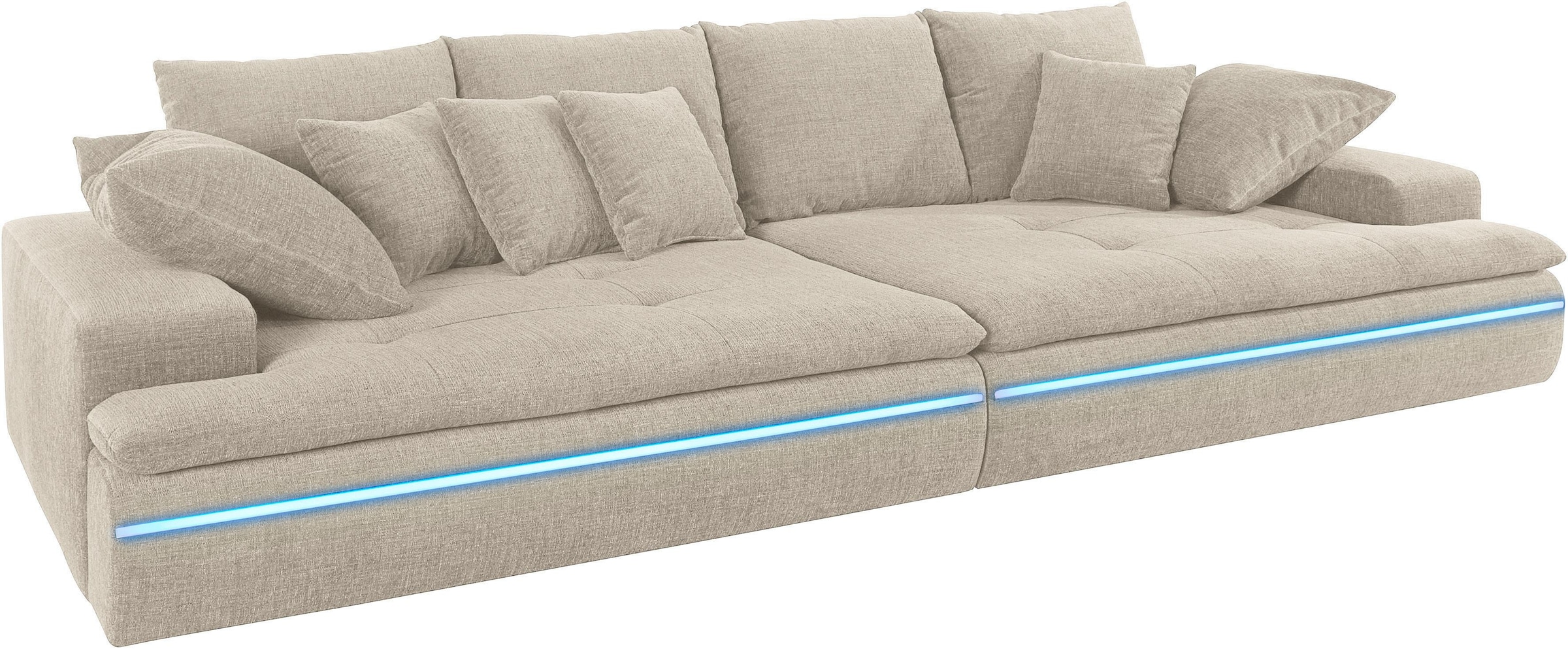 INOSIGN Big-Sofa "Haiti", wahlweise mit Kaltschaum (140kg Belastung/Sitz) und AquaClean-Stoff