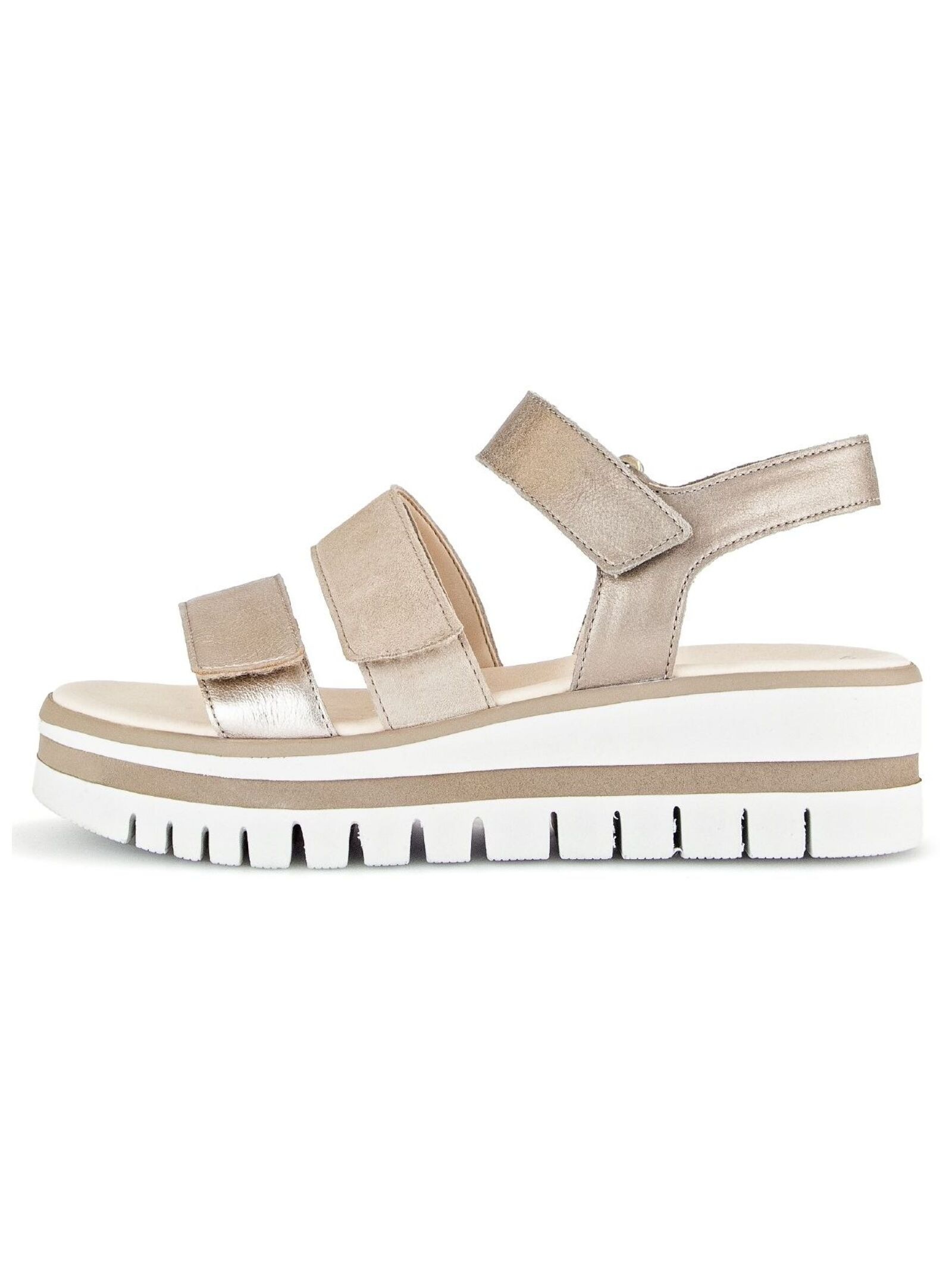 Gabor Keilsandalette "Gabor Sandalen Veloursleder/Textil" günstig online kaufen