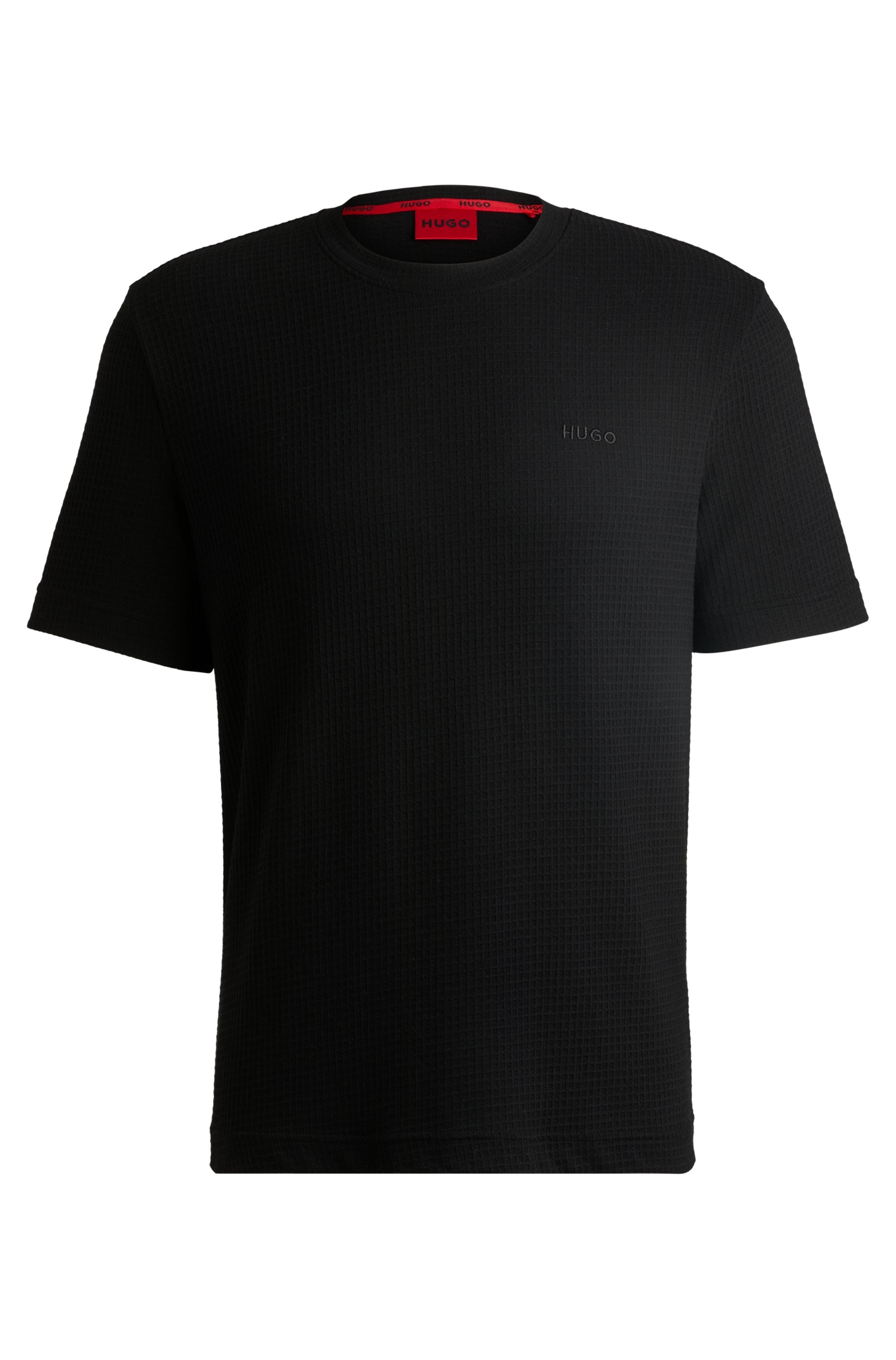 HUGO Underwear T-Shirt »,Austin T-Shirt«, Waffelstruktur und Logo-Stickerei
