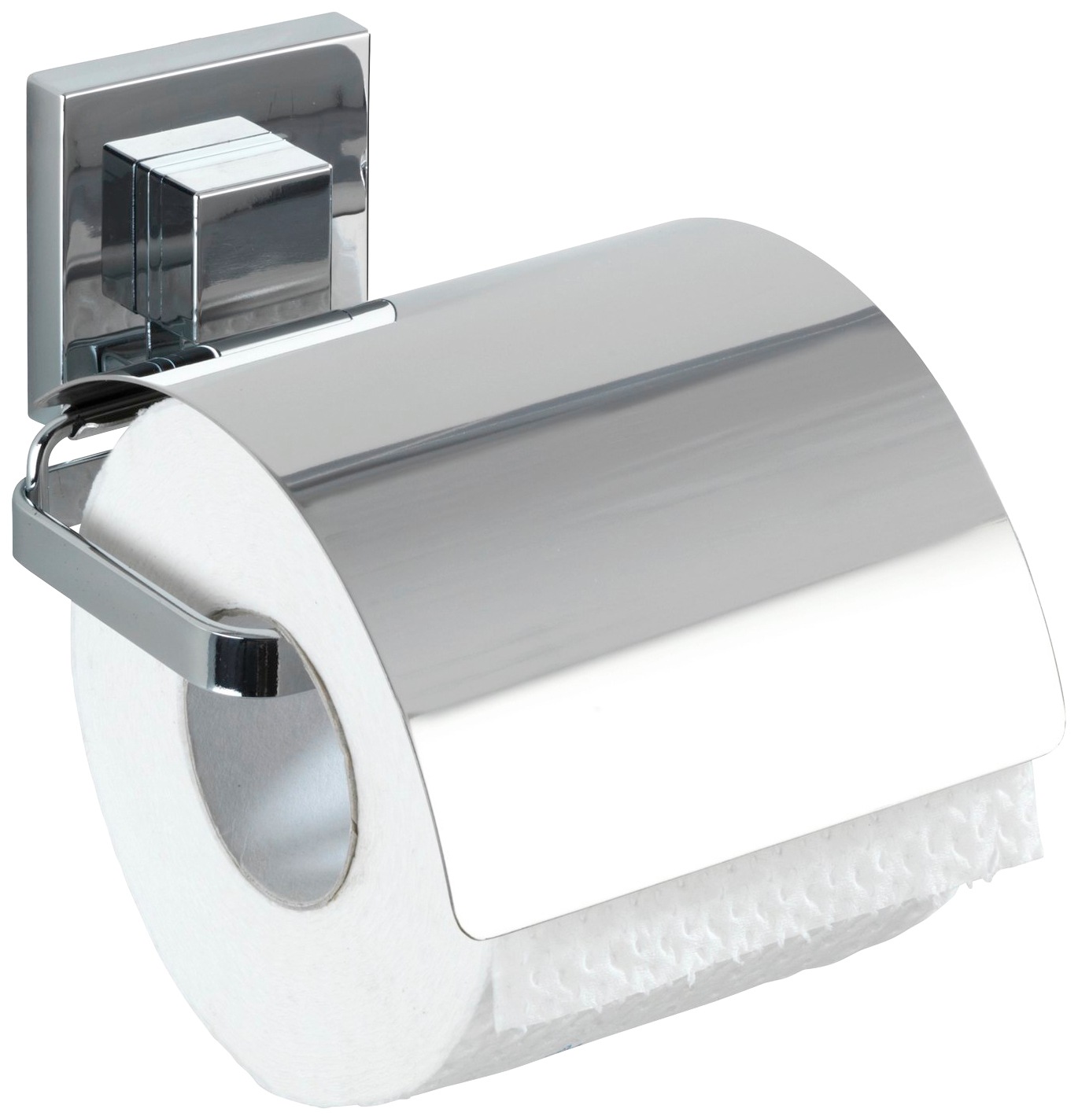 Thumbnail - WENKO Badaccessoire-Set "Vacuum-Loc Quadro" WC-Garnitur,Toilettenpapierhalter