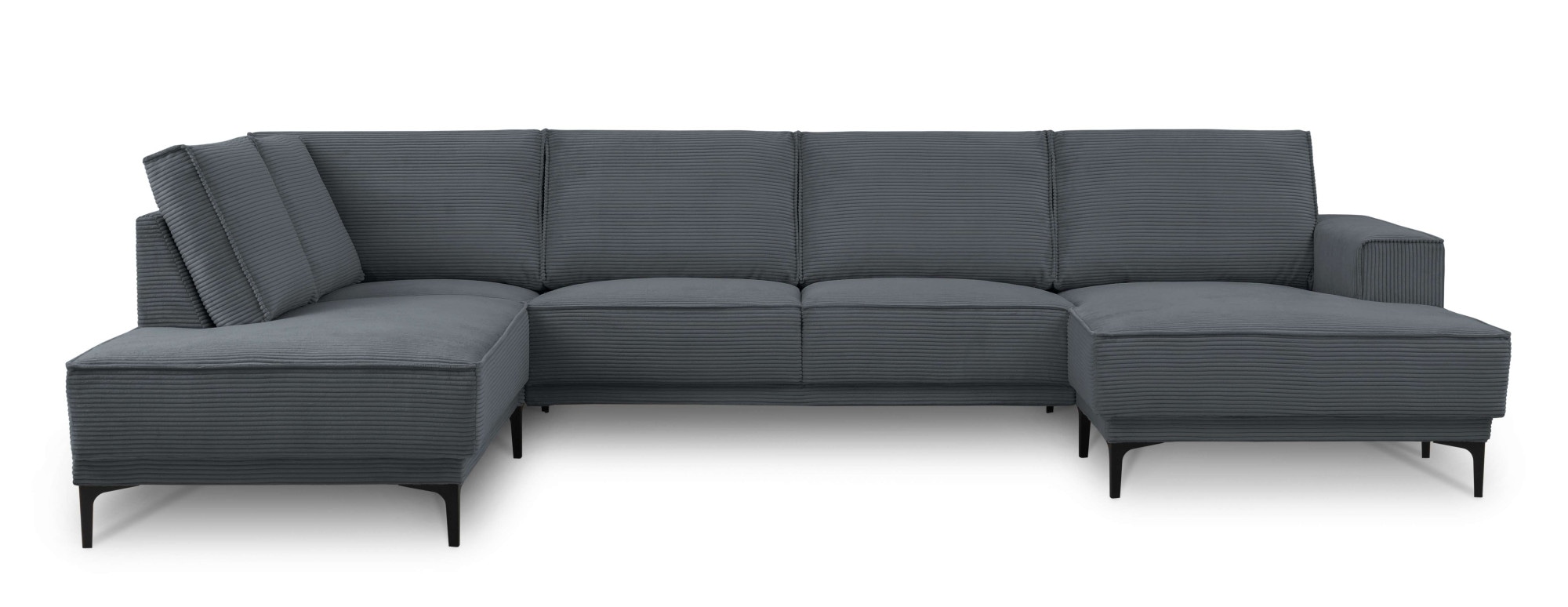 OTTO home Wohnlandschaft "XXL Sofa Oland, Struktur, Flachgewebe, Luxus-Micr günstig online kaufen